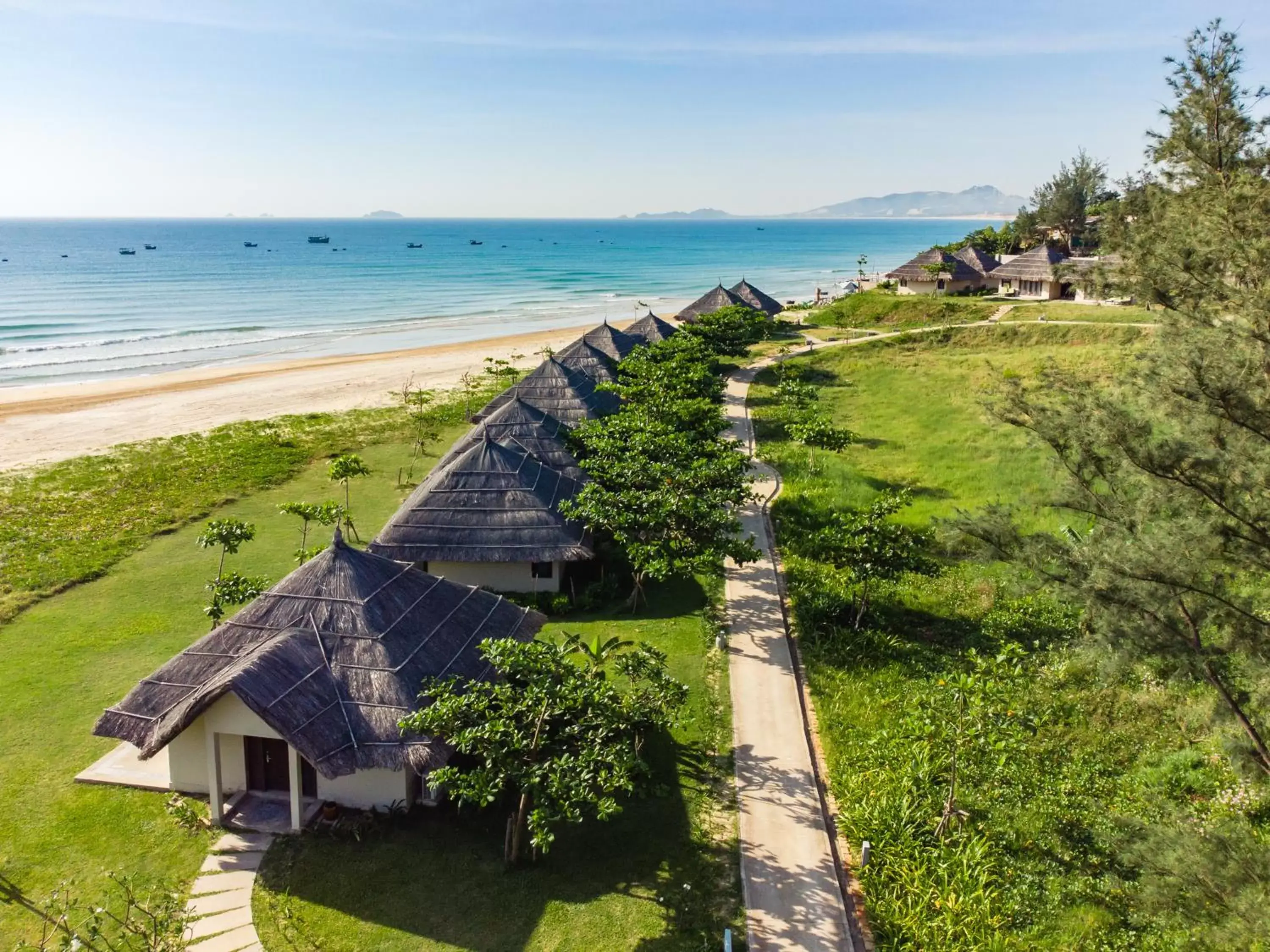 Bird's eye view in Crown Retreat Quy Nhon Resort