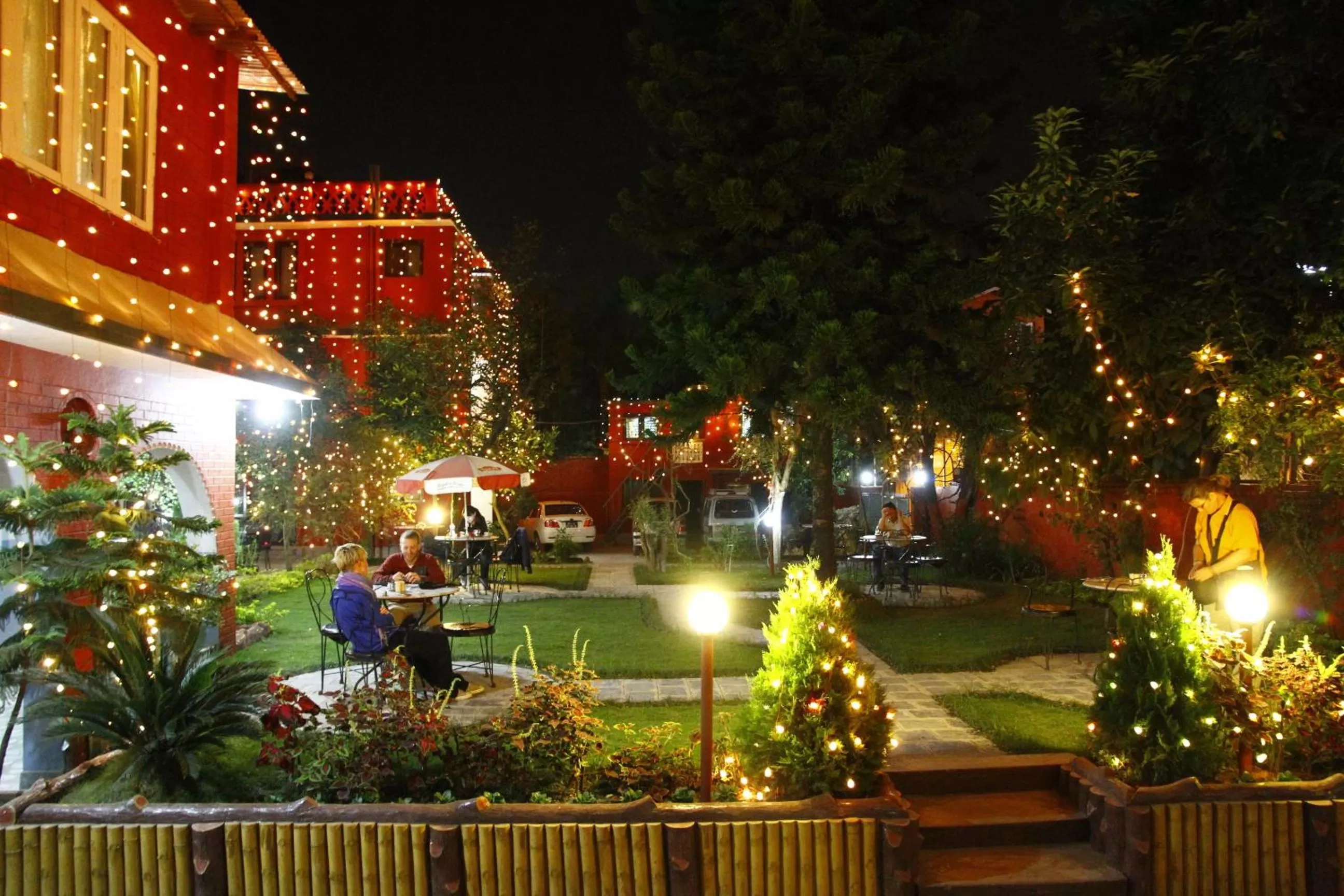 Patio in Hotel Blue Horizon