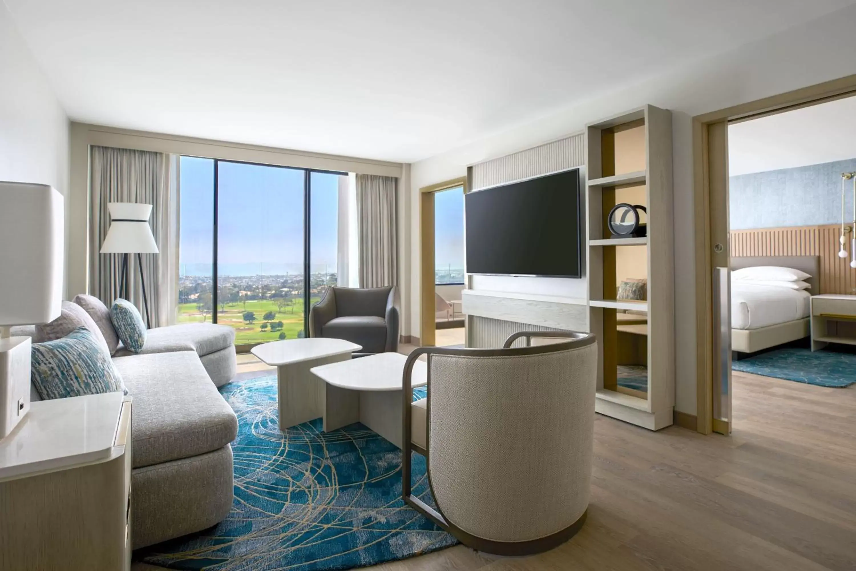 Living room, Seating Area in VEA Newport Beach, a Marriott Resort & Spa