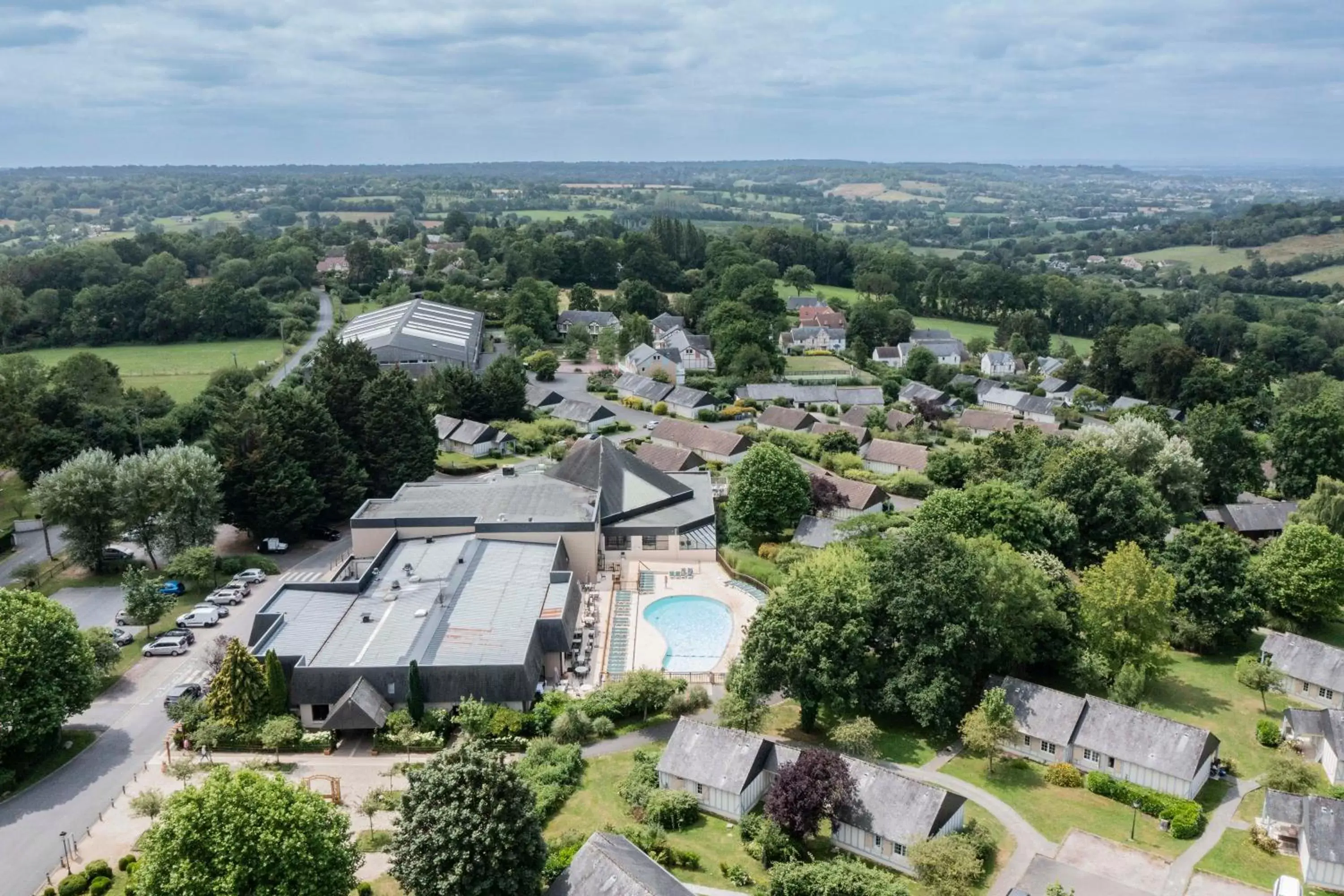 Property building, Bird's-eye View in Village Pierre & Vacances Normandy Garden