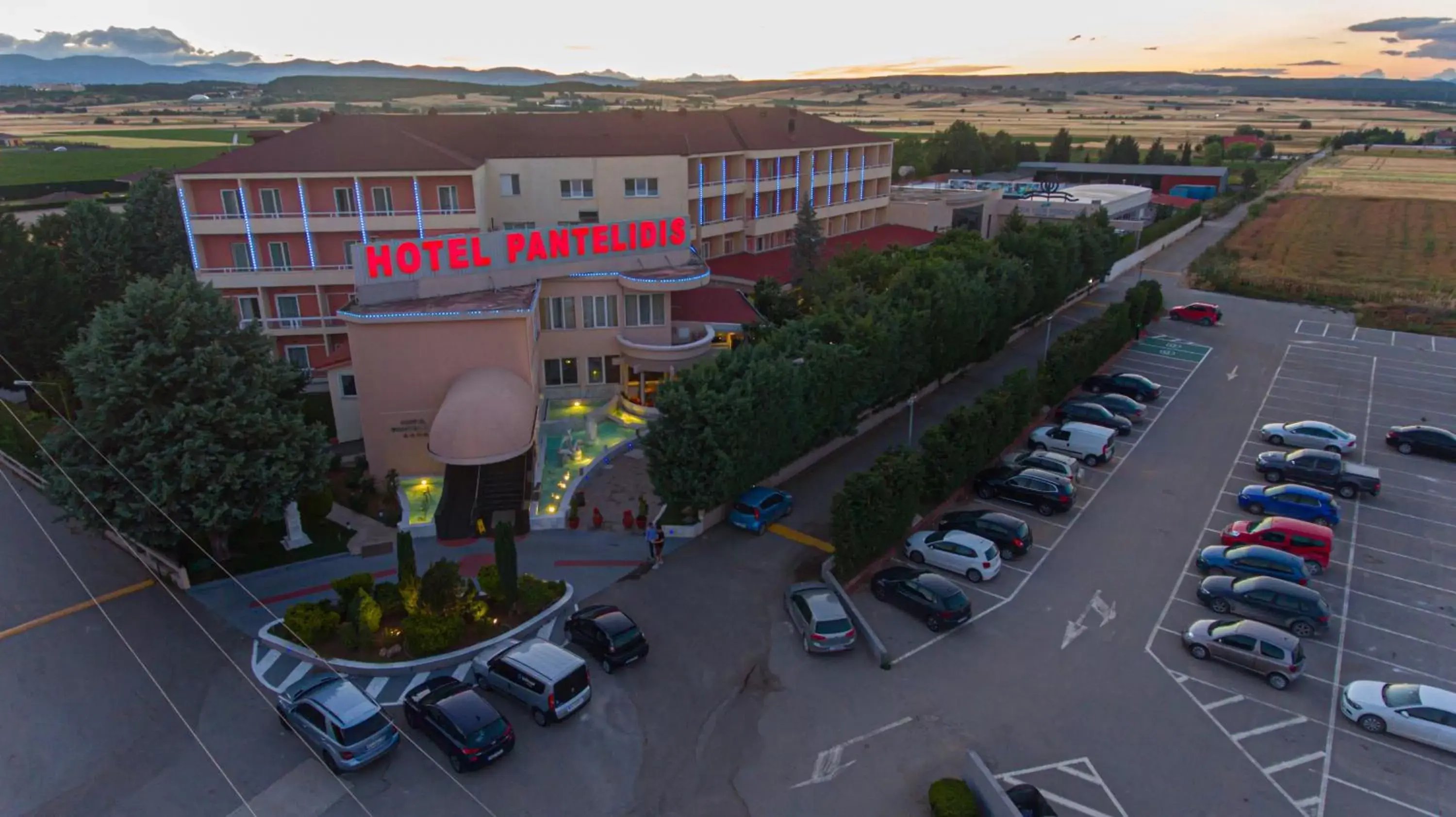 Bird's eye view in Hotel Pantelidis