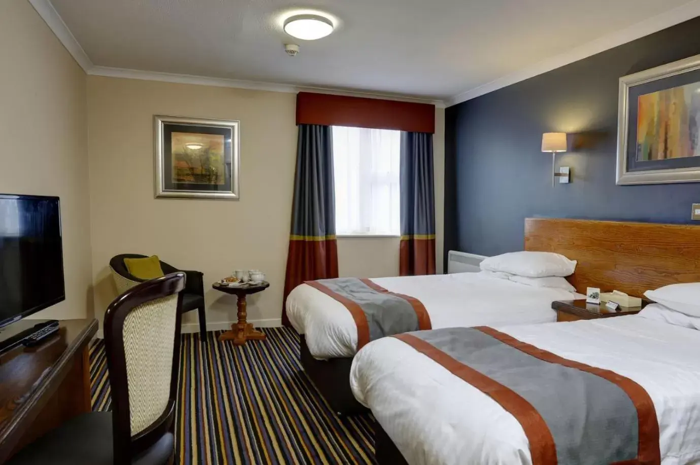Bedroom, Bed in Weathervane Hotel by Greene King Inns