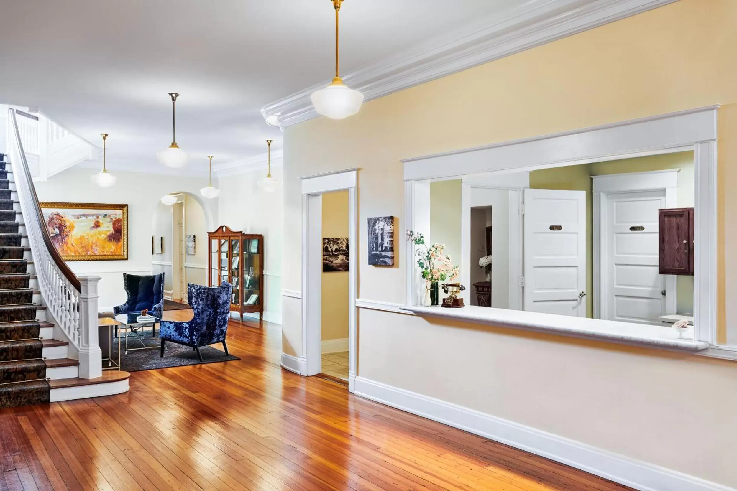 Lobby or reception, Lobby/Reception in Inn at Carnall Hall