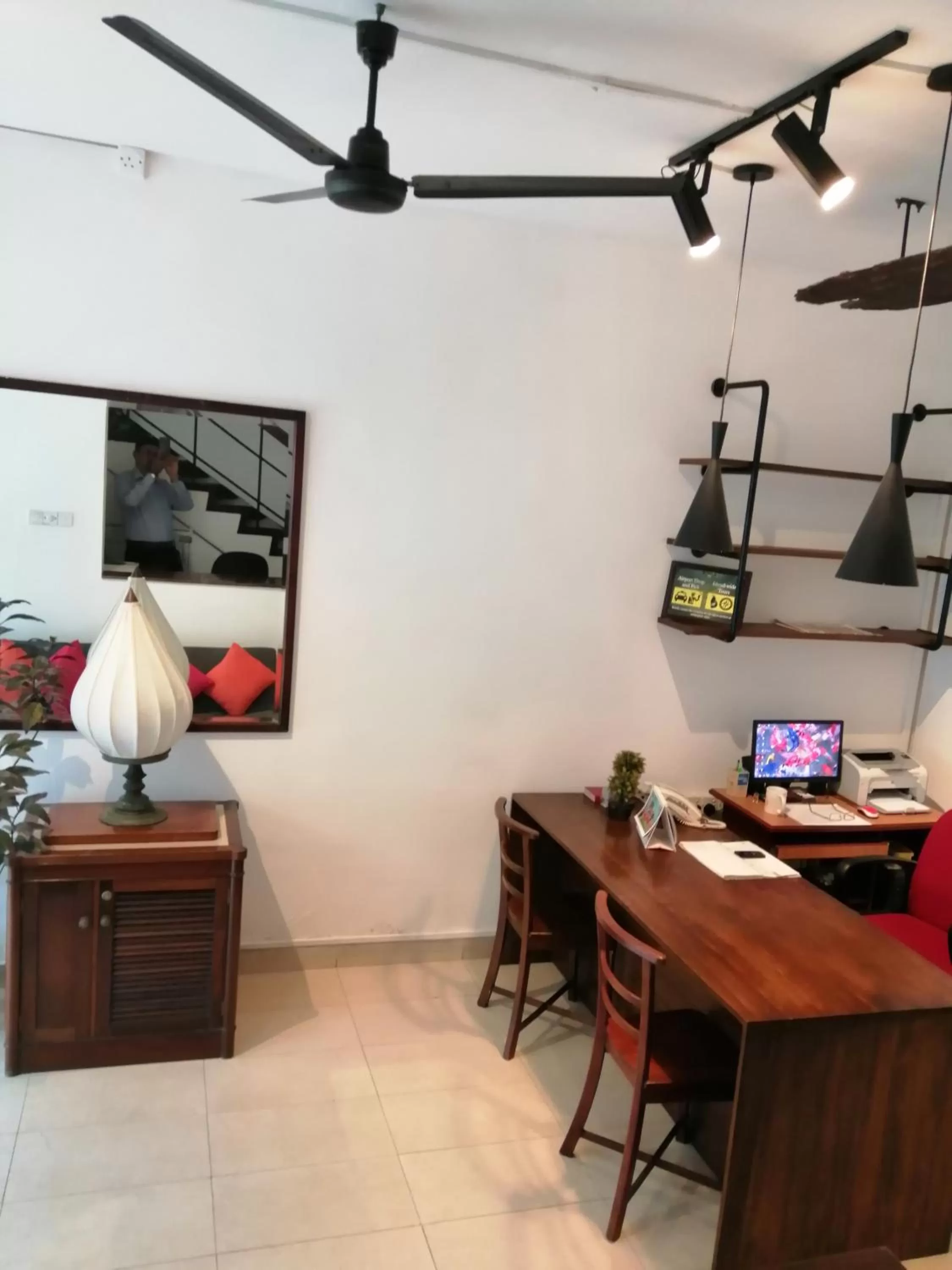 Lobby or reception, TV/Entertainment Center in ACA Accommodation