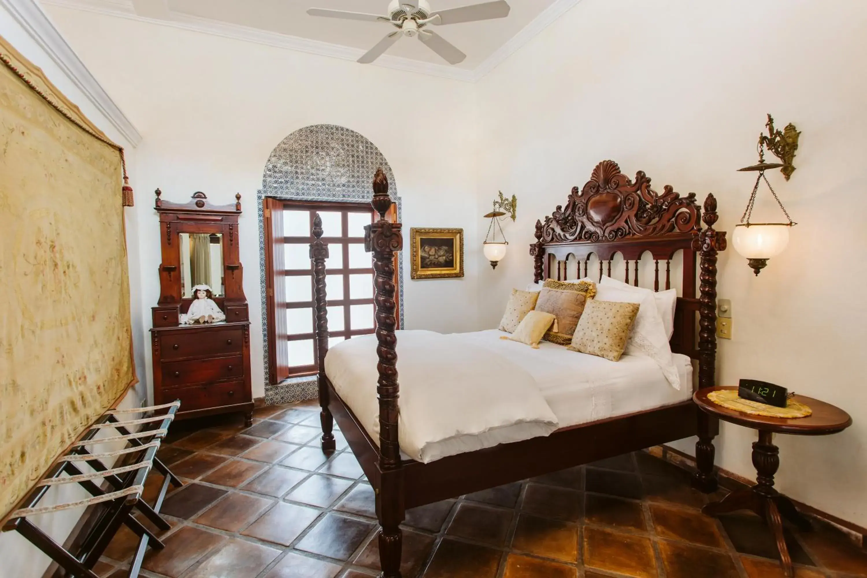 Bed in Hacienda San Angel