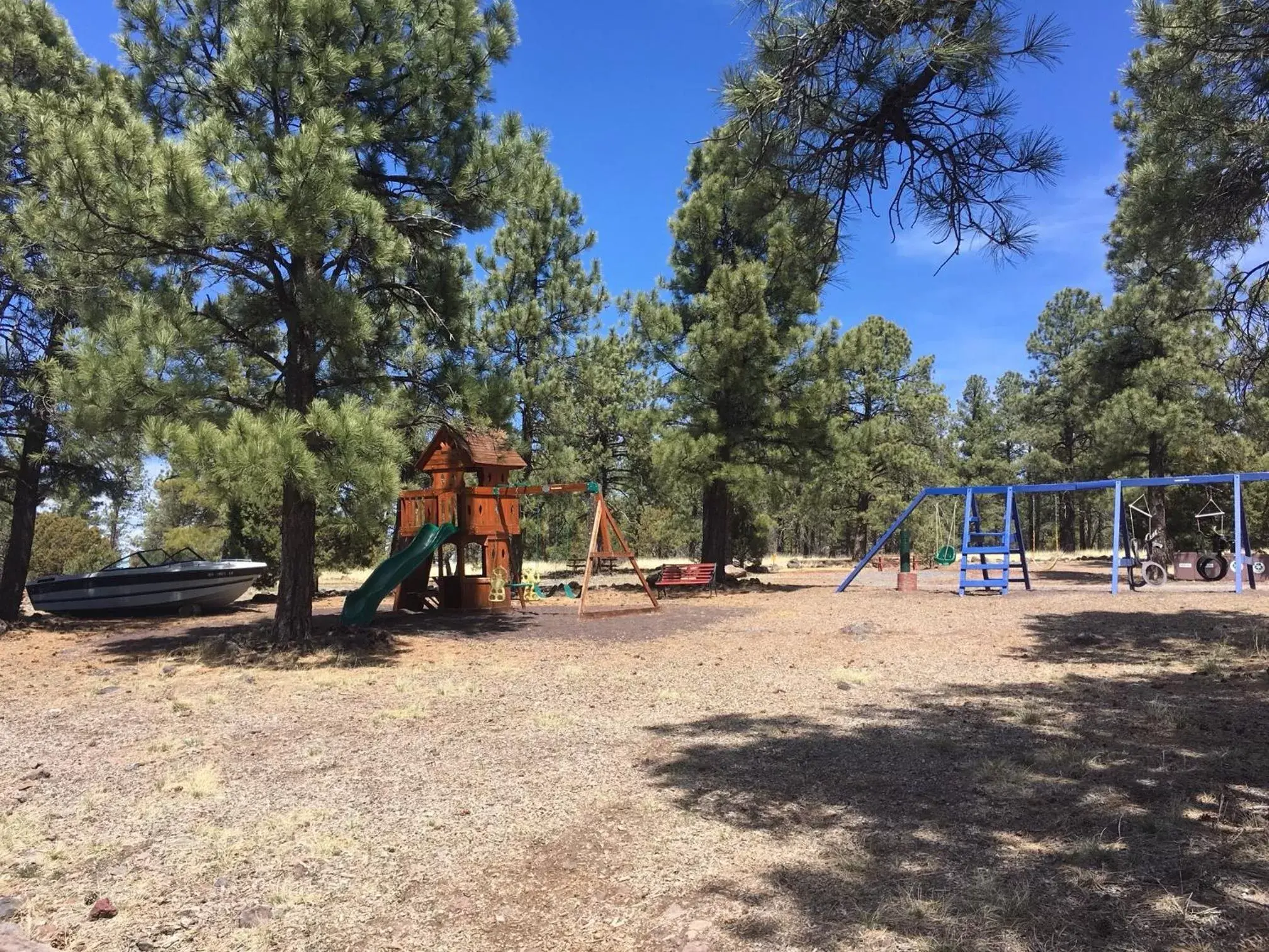 Natural landscape, Children's Play Area in The Canyon Motel & RV Park