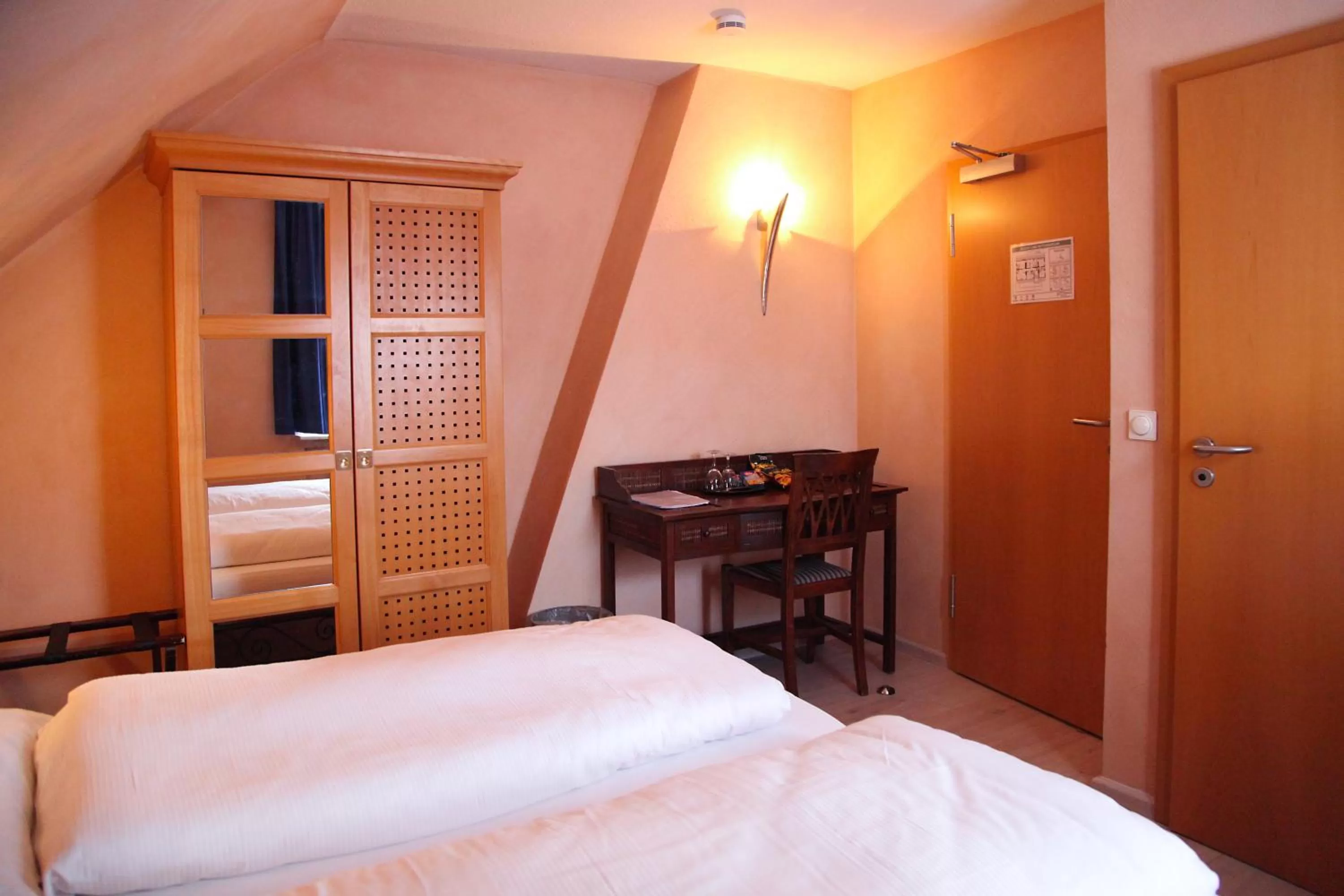 Bed in Hotel La Scala