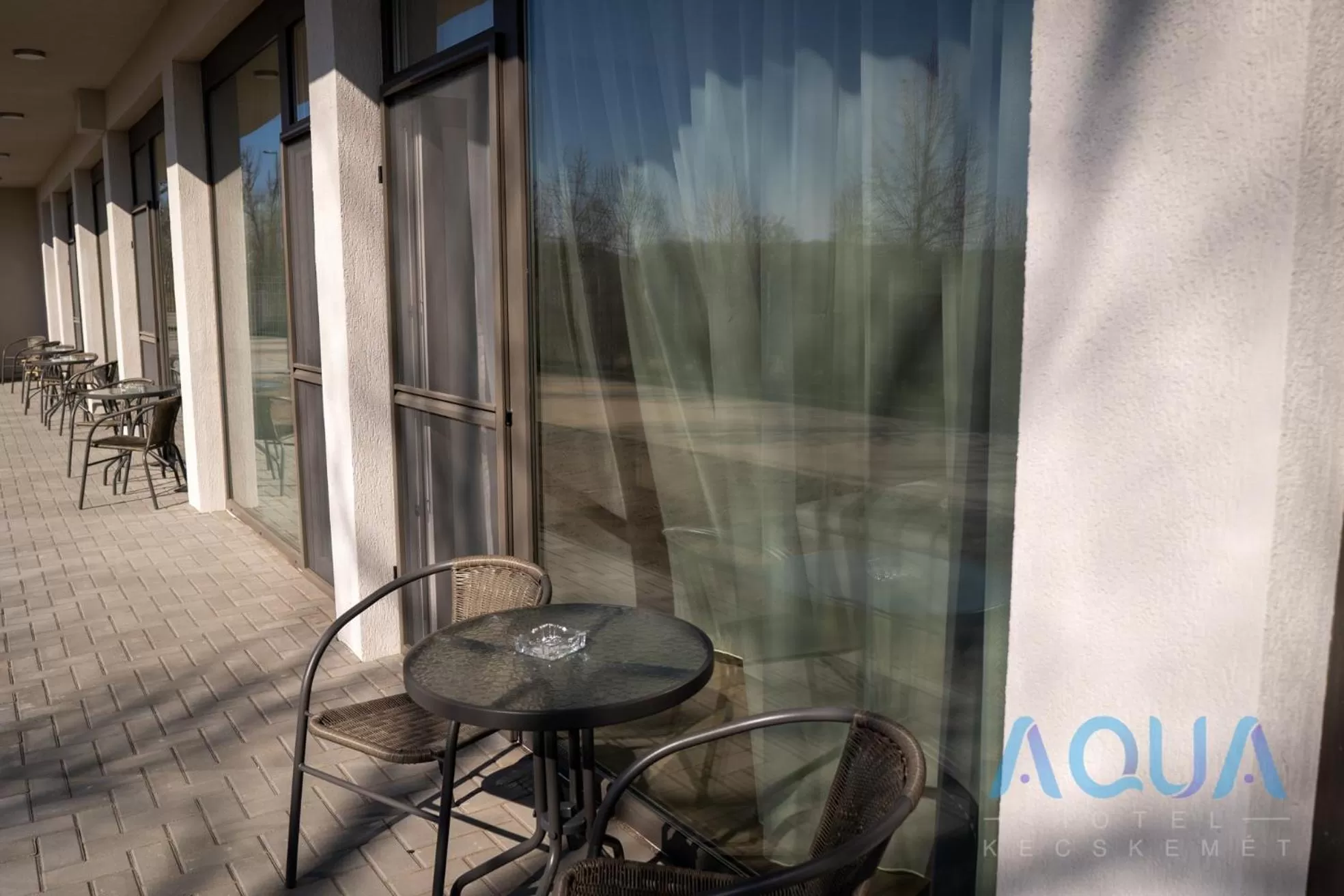 Balcony/Terrace in Aqua Hotel