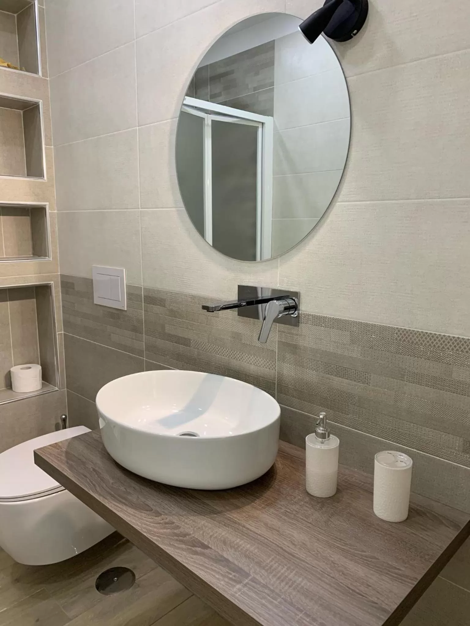 Bathroom in La Rosa del Vesuvio