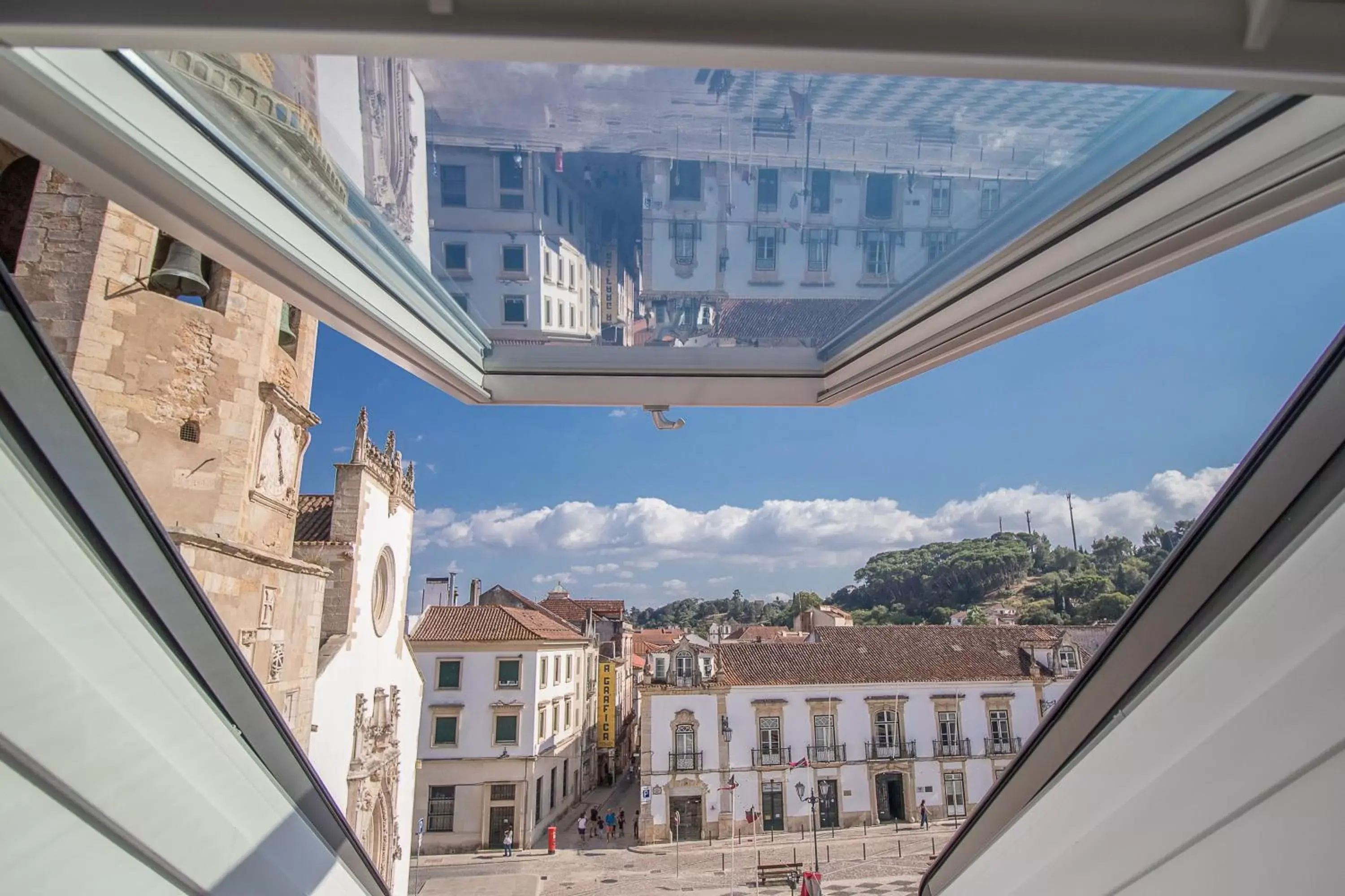 City view in Hotel República