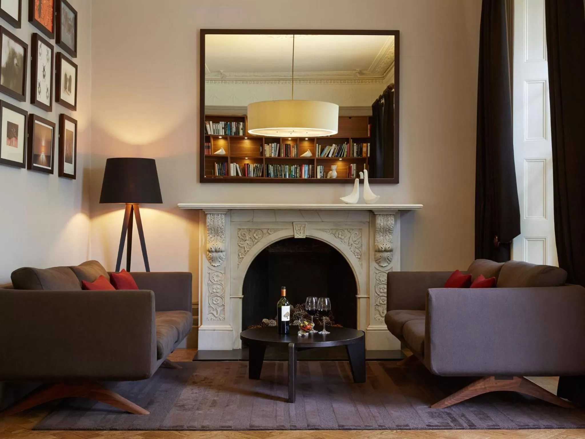 Lounge or bar in Malmaison Cheltenham