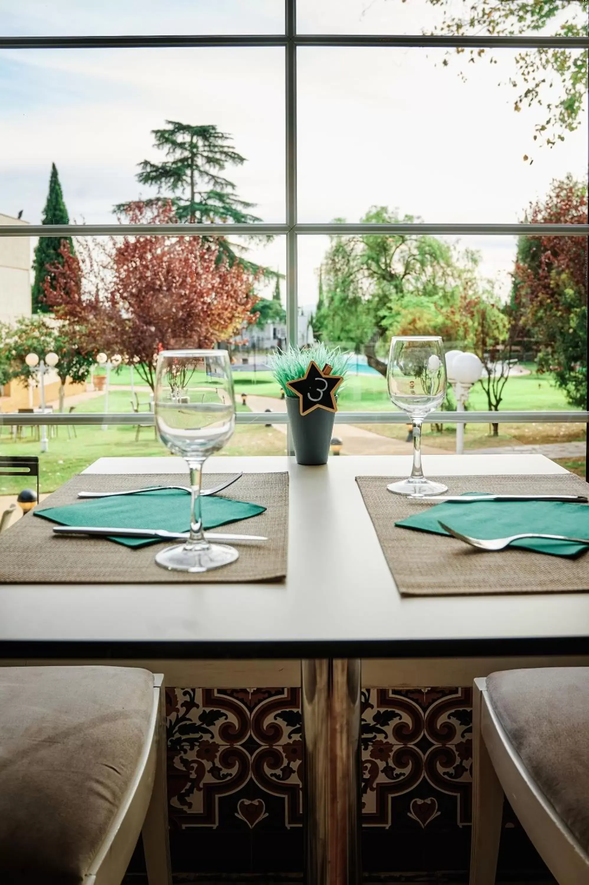 Garden view in Crisol Jardines de Córdoba