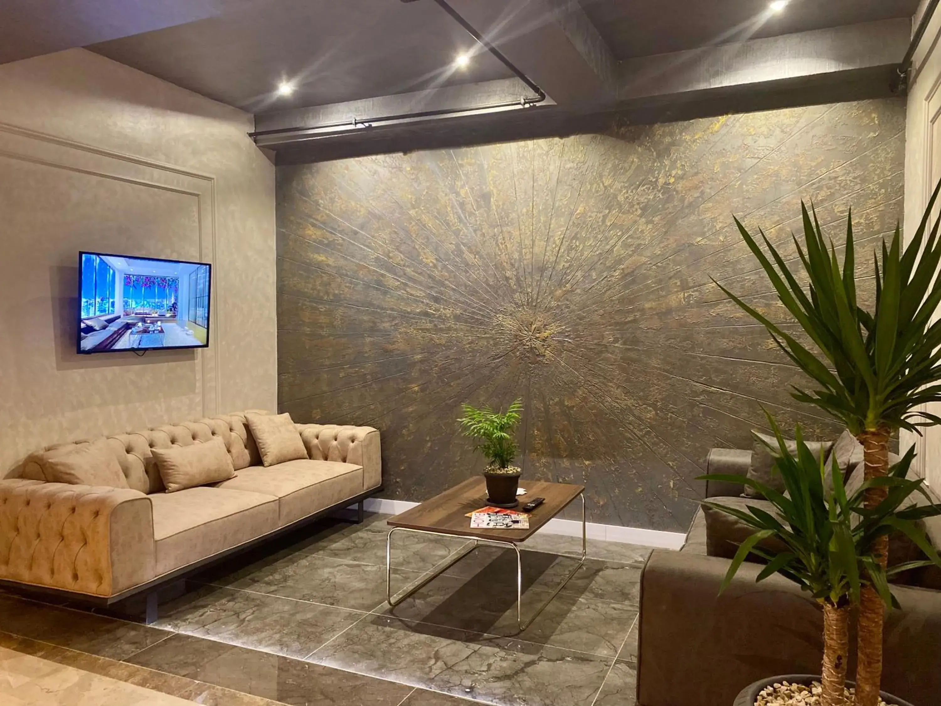 TV and multimedia, Seating Area in Hotel Concept Royal