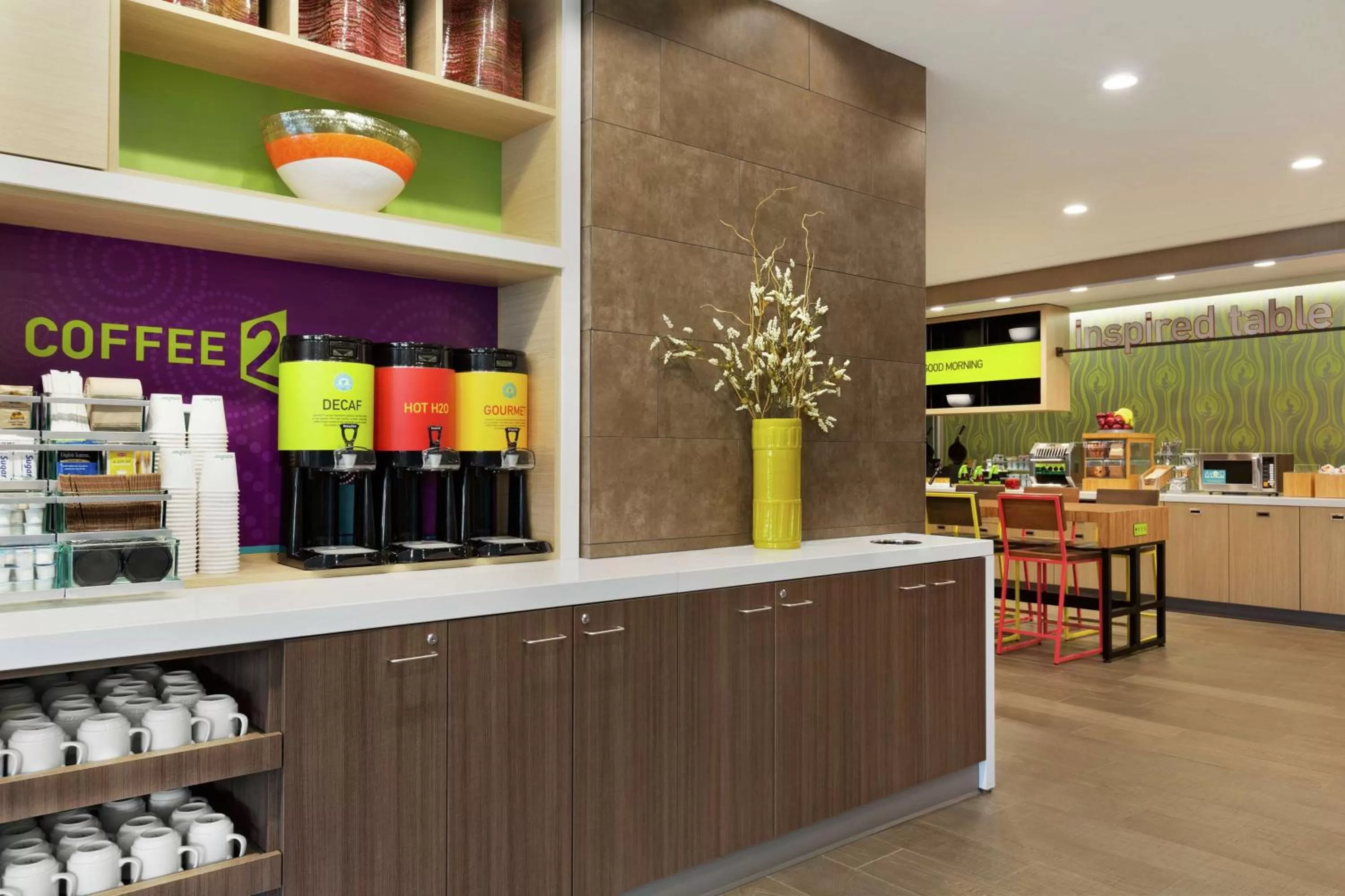 Breakfast in Home2 Suites By Hilton Portland Airport