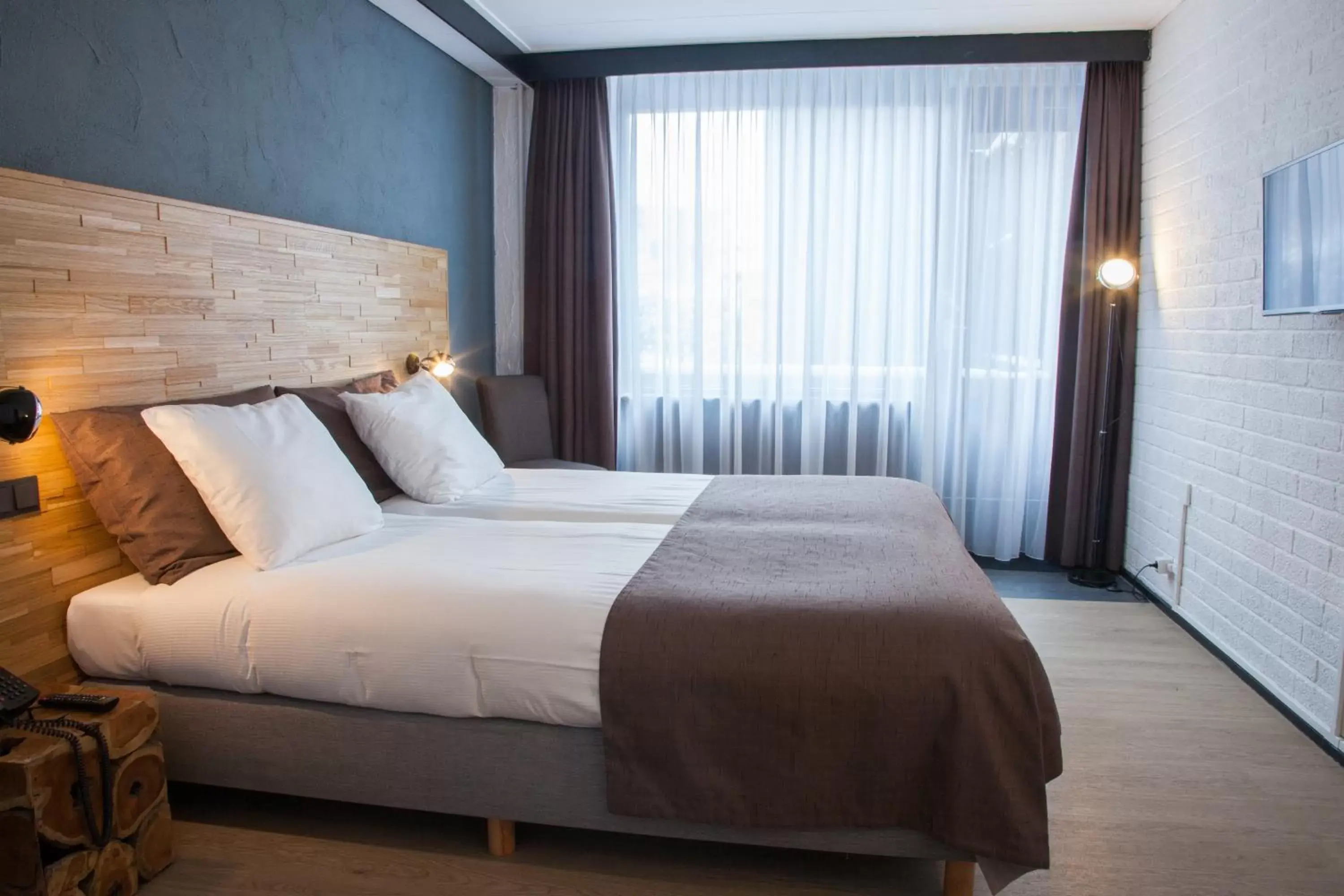 Bed in Hotel Bieze