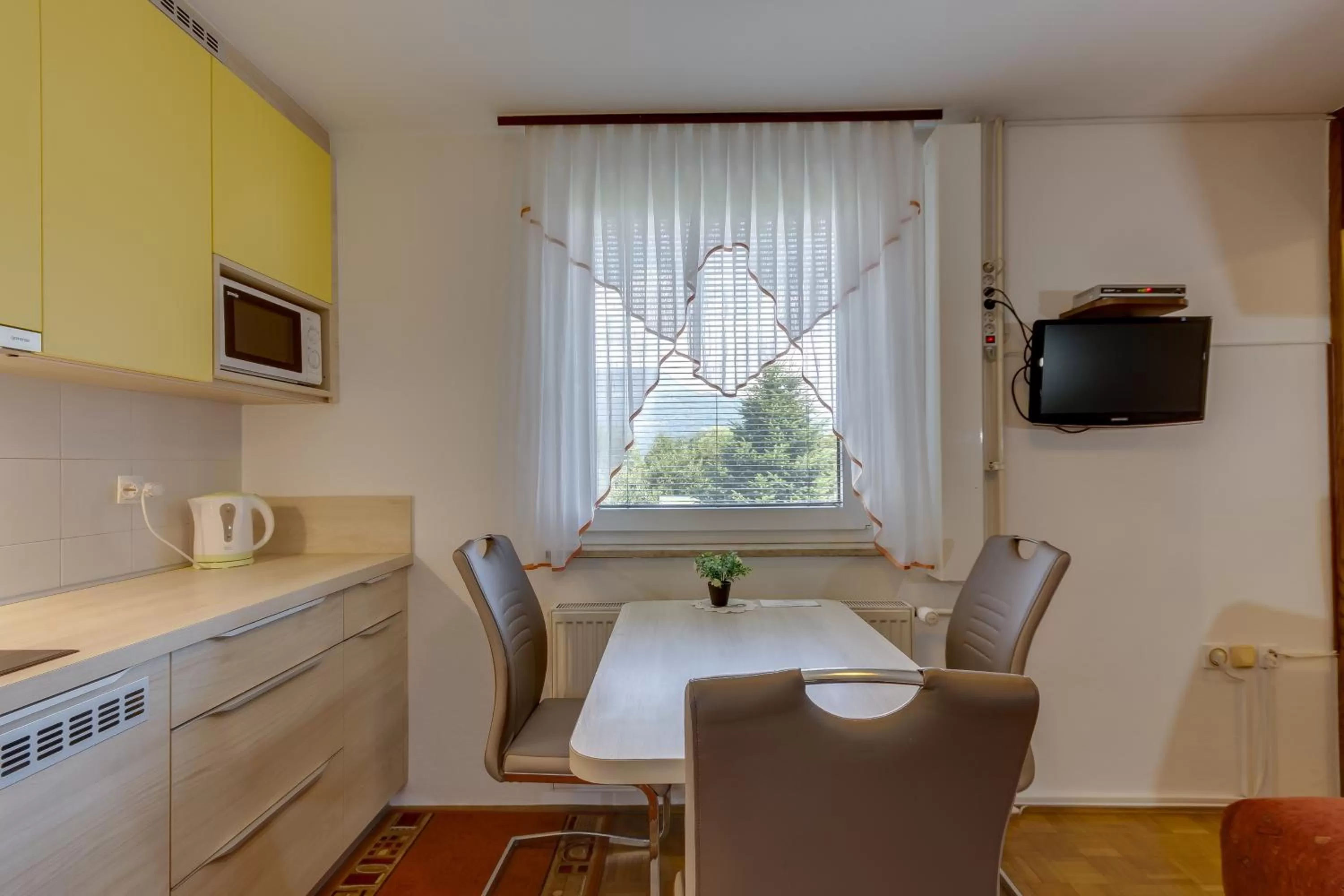 Kitchen or kitchenette in Rooms & Apartments Jana