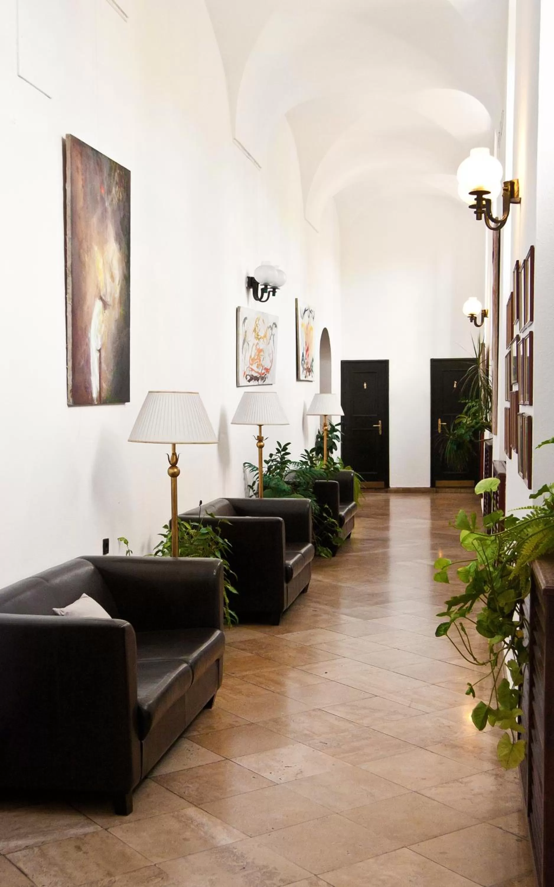 Lobby or reception in Hotel Klastrom