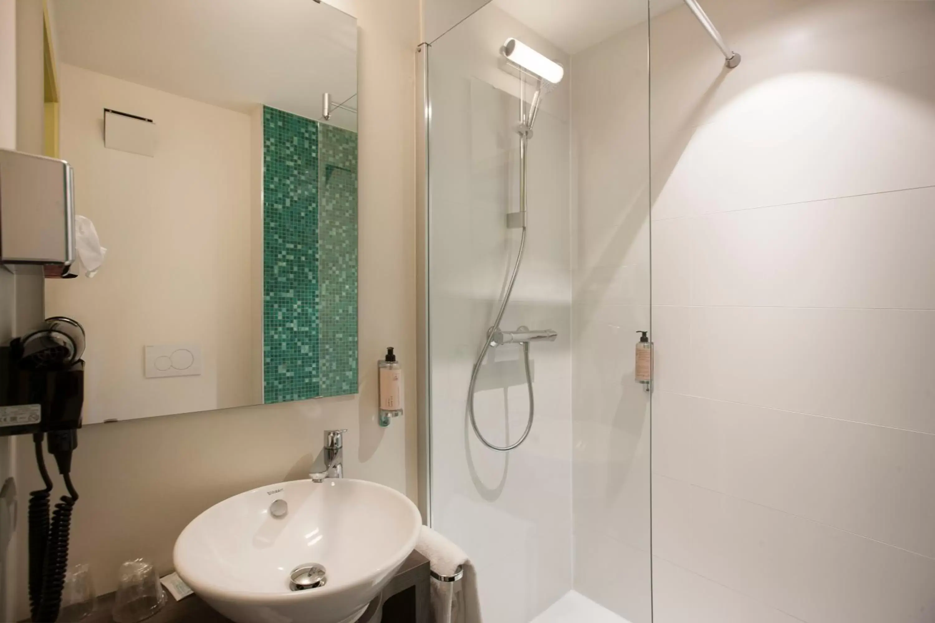 Bathroom in ibis Styles Kortrijk Expo