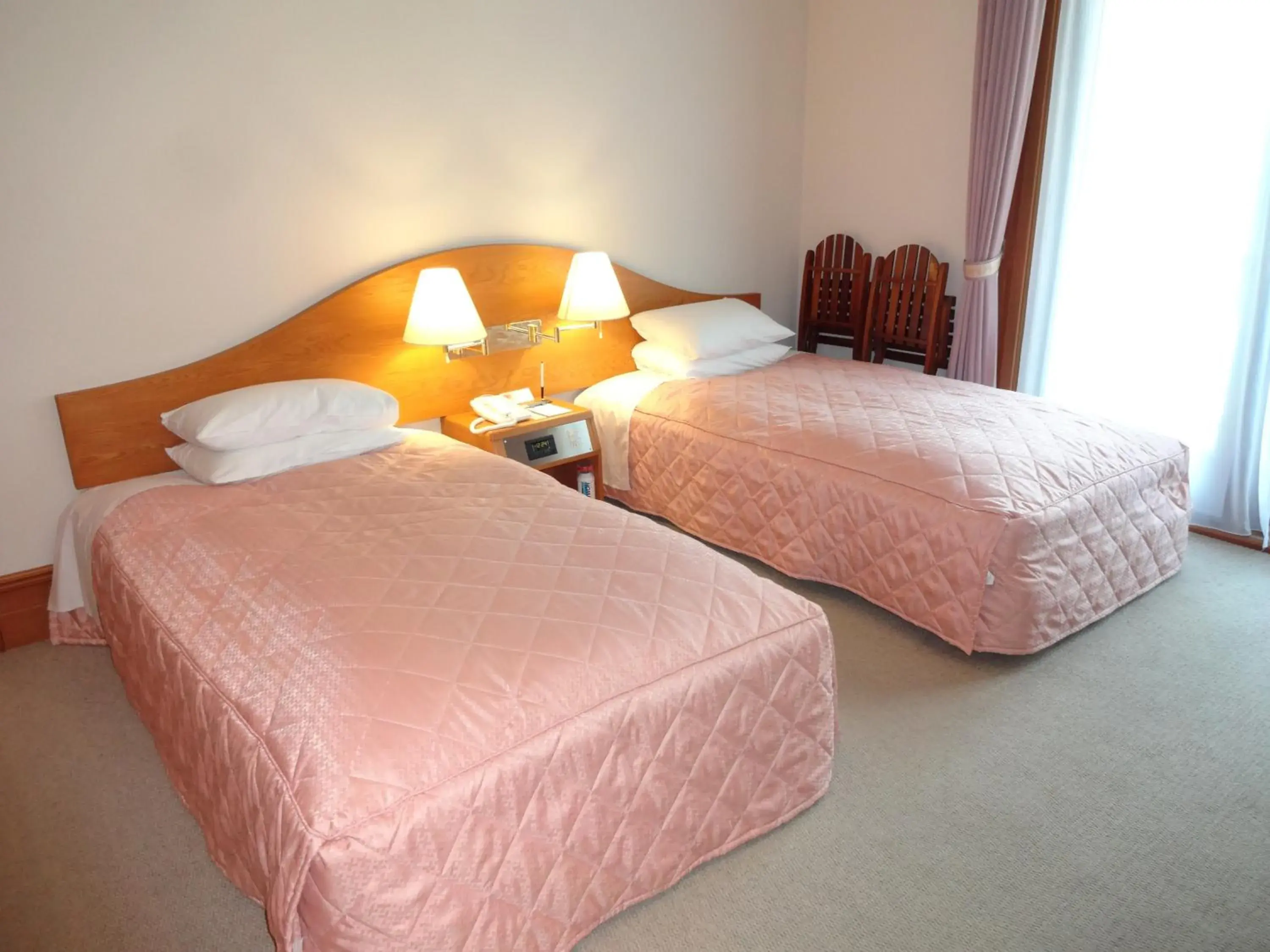 Bed in Chuzenji Kanaya Hotel Bed in Chuzenji Kanaya Hotel