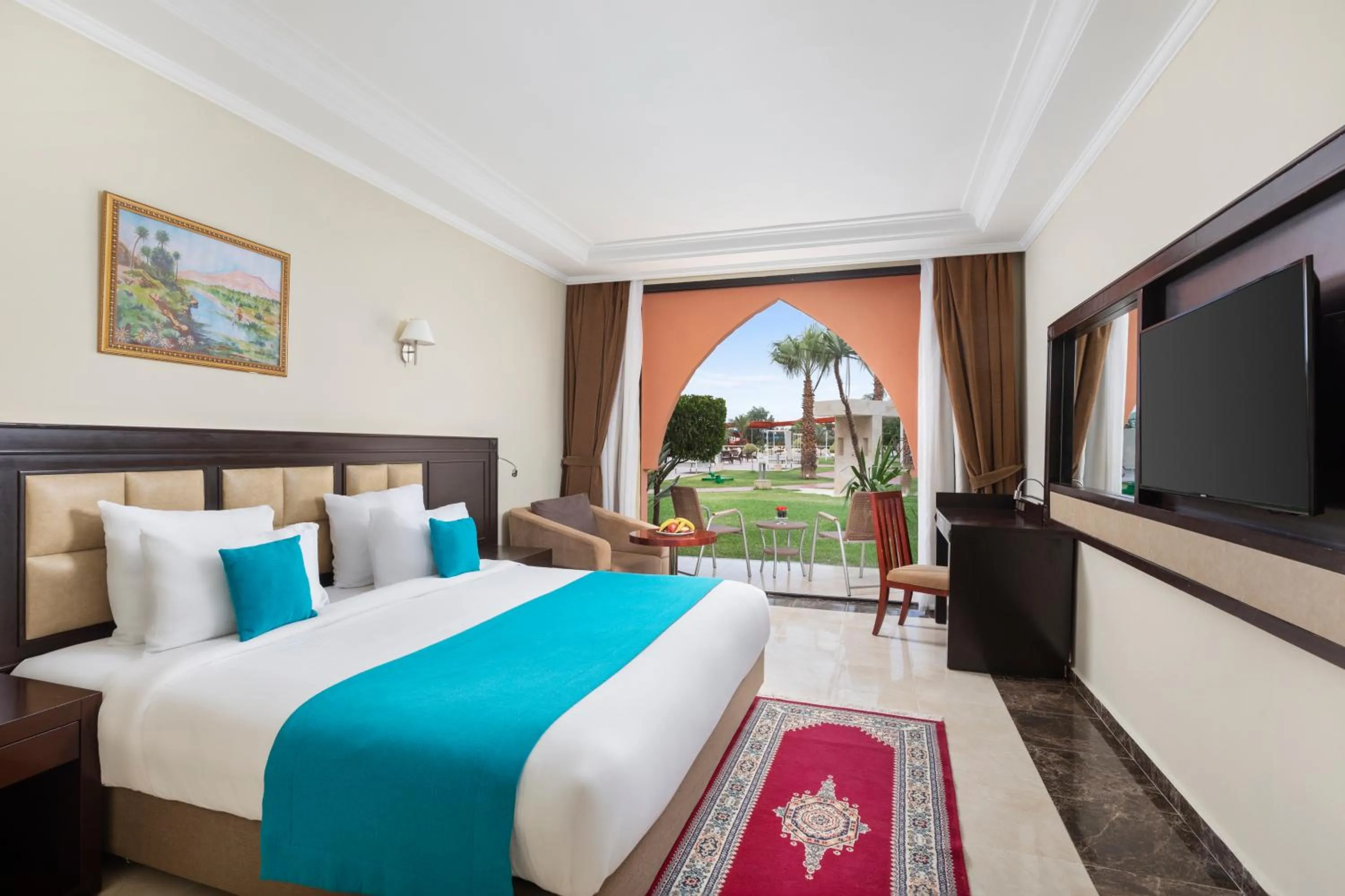 Bed in Pickalbatros Aqua Fun Club All Inclusive