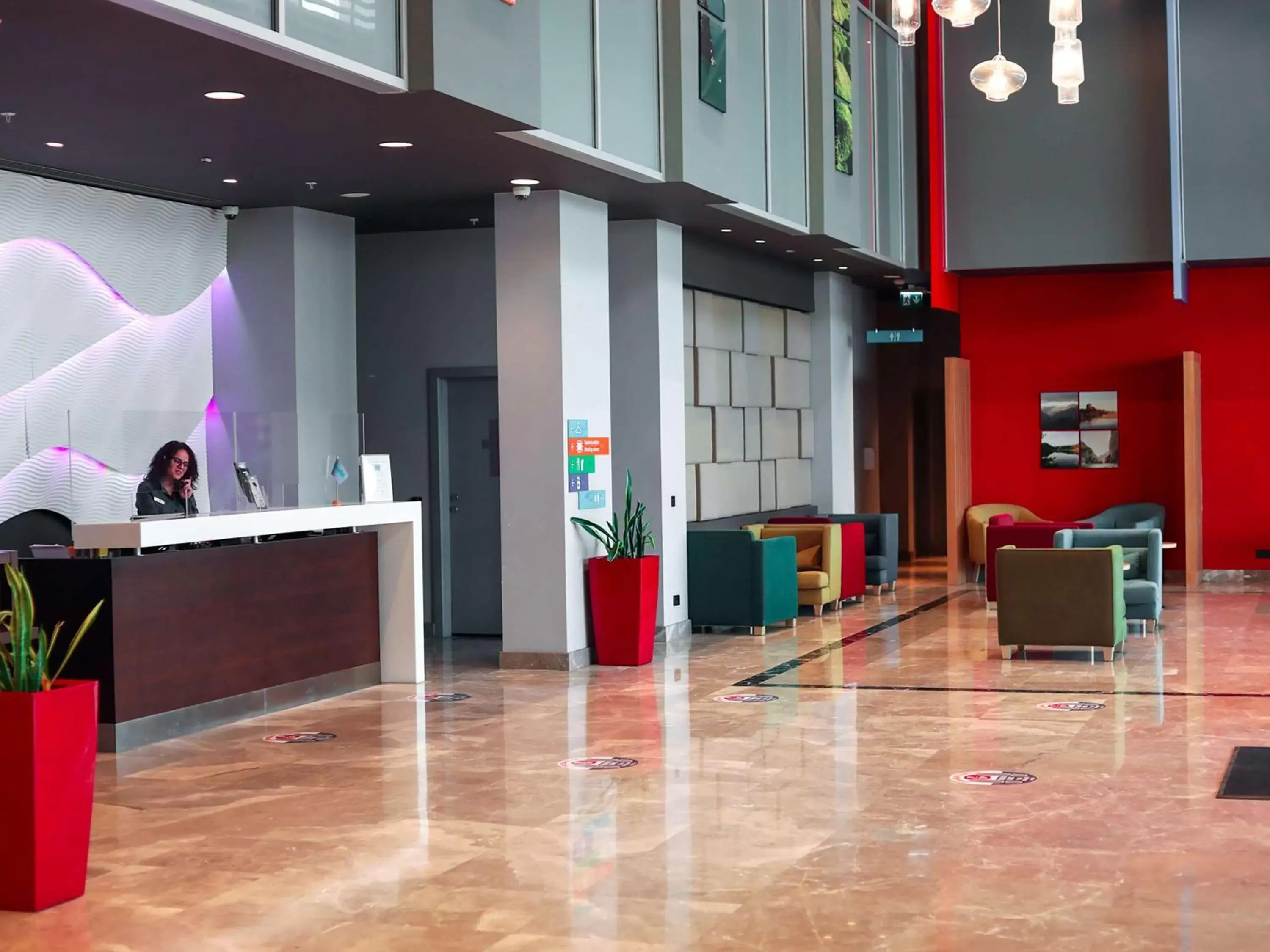 Lobby or reception, Lobby/Reception in Park Inn by Radisson Samsun