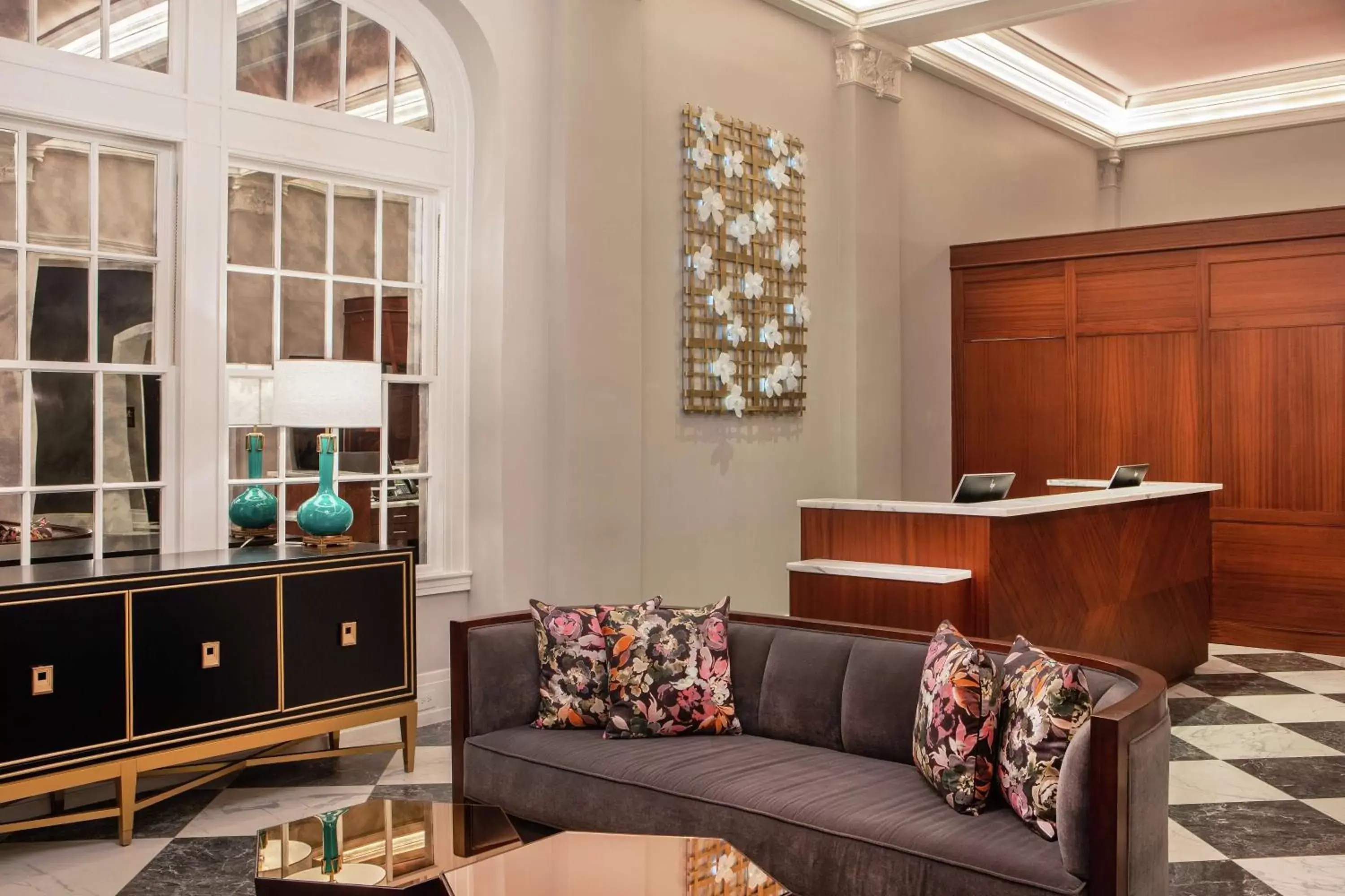 Lobby or reception, Seating Area in The Virginian Lynchburg, Curio Collection By Hilton