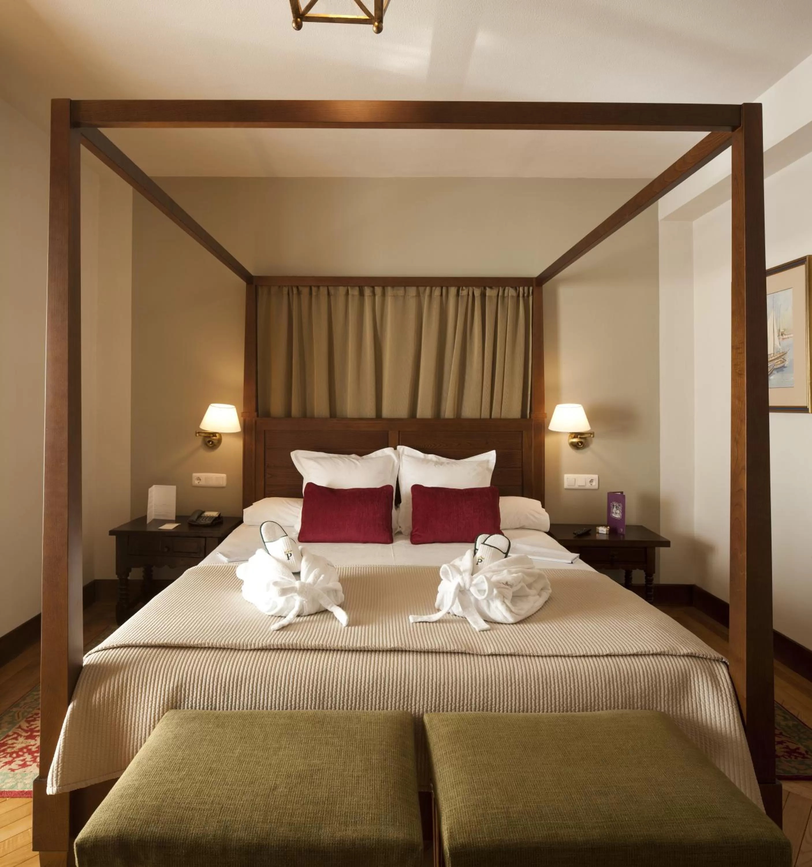 Bedroom, Bed in Parador de Ribadeo