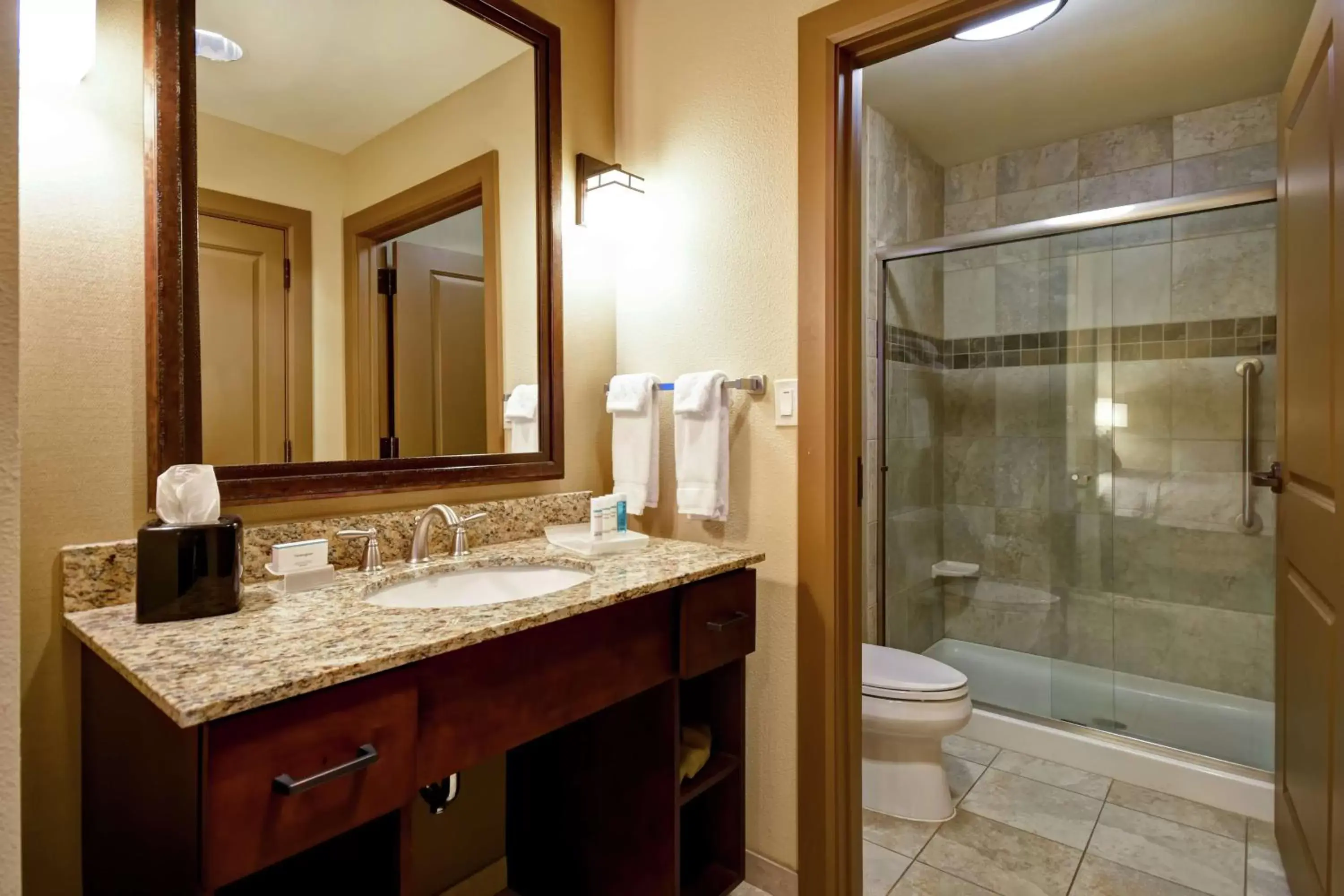 Bathroom in Homewood Suites by Hilton Kalispell