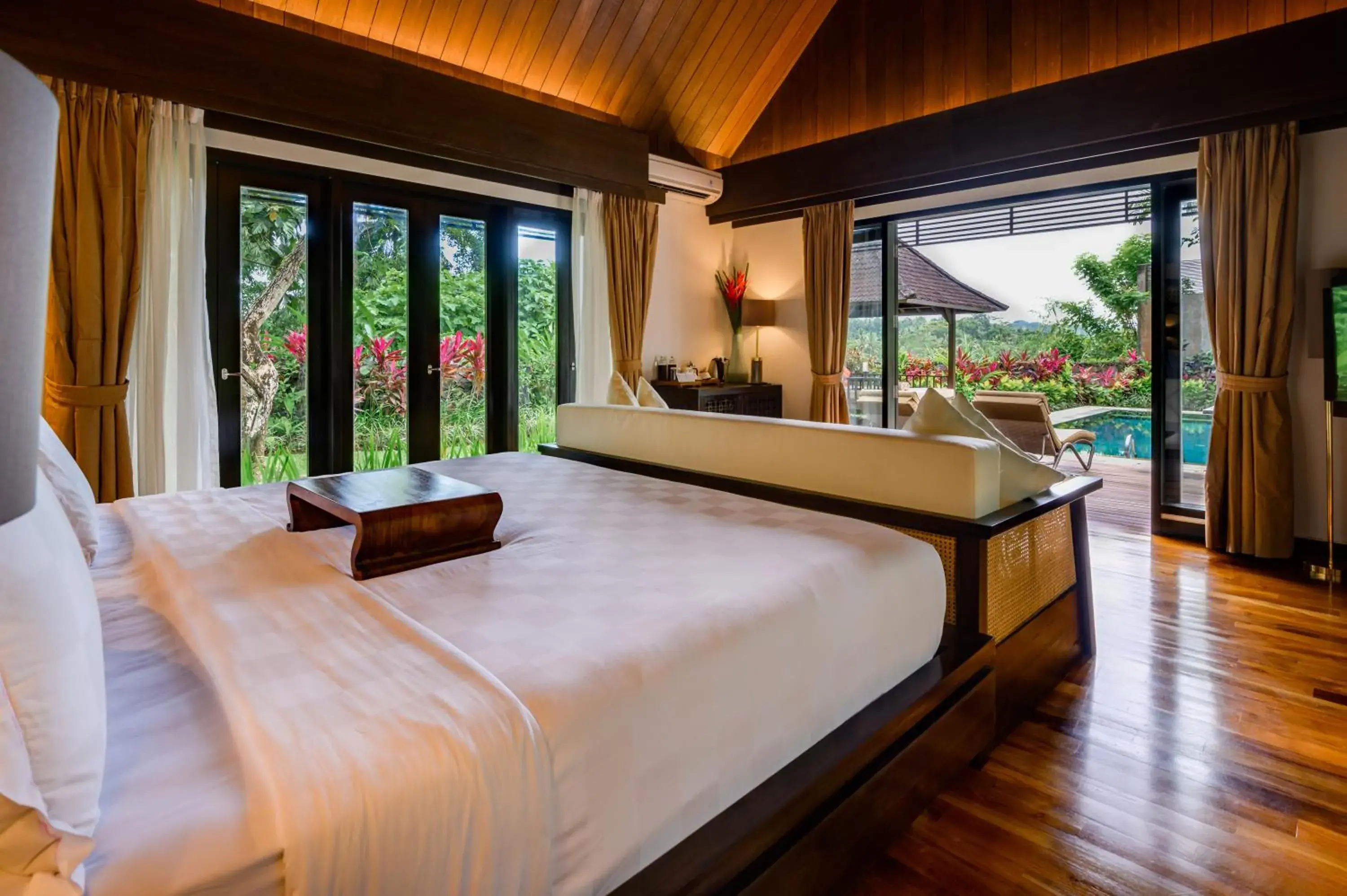 Bedroom, Bed in The Samaya Ubud Villas