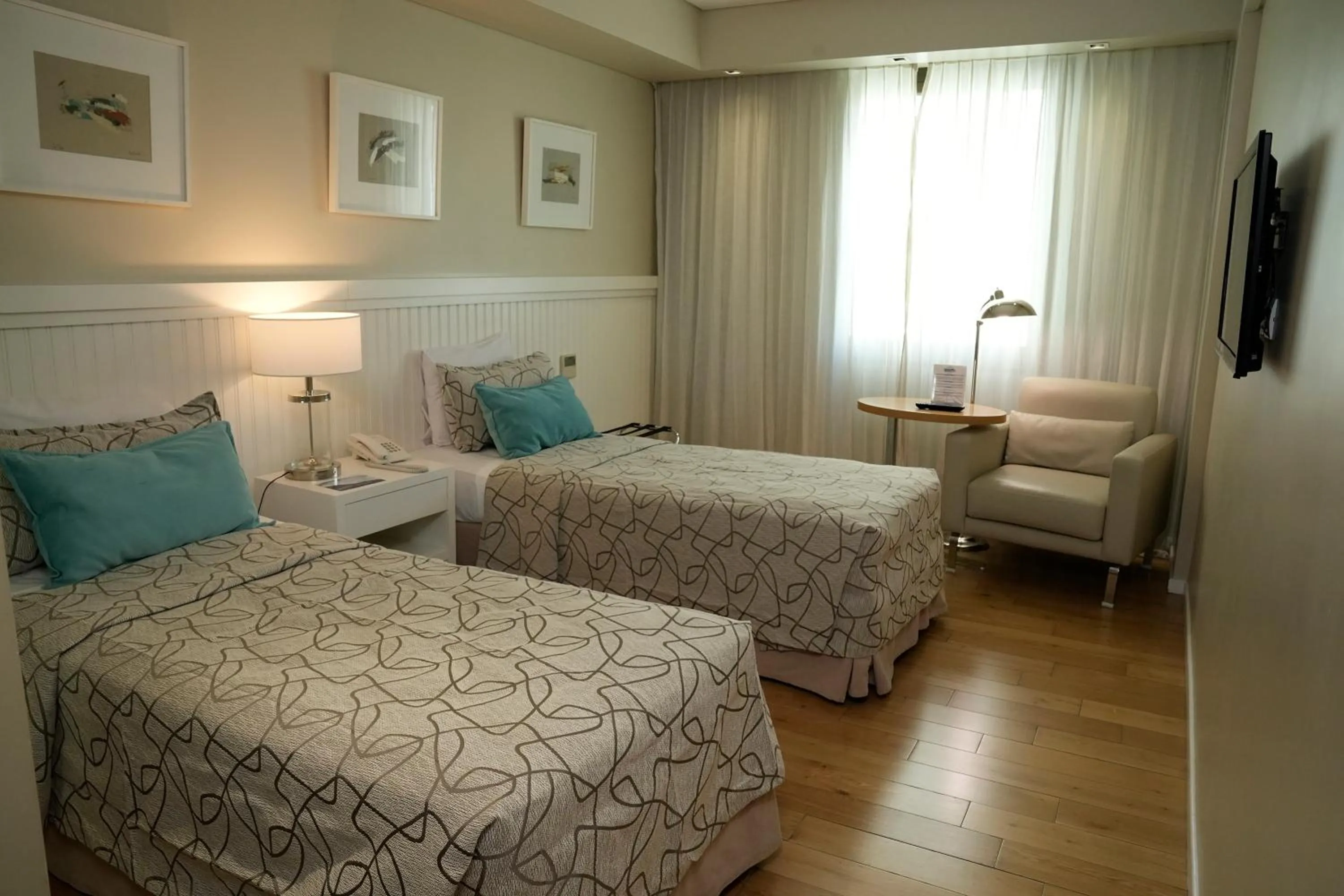 Bed in Hotel Metropolitano Supara