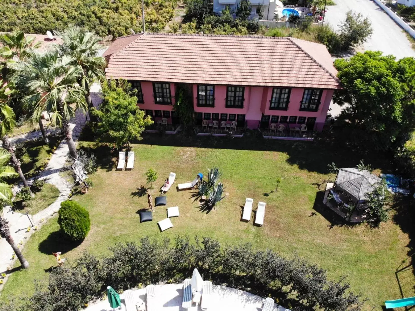 Property building, Bird's-eye View in Hotel Palme Dalyan