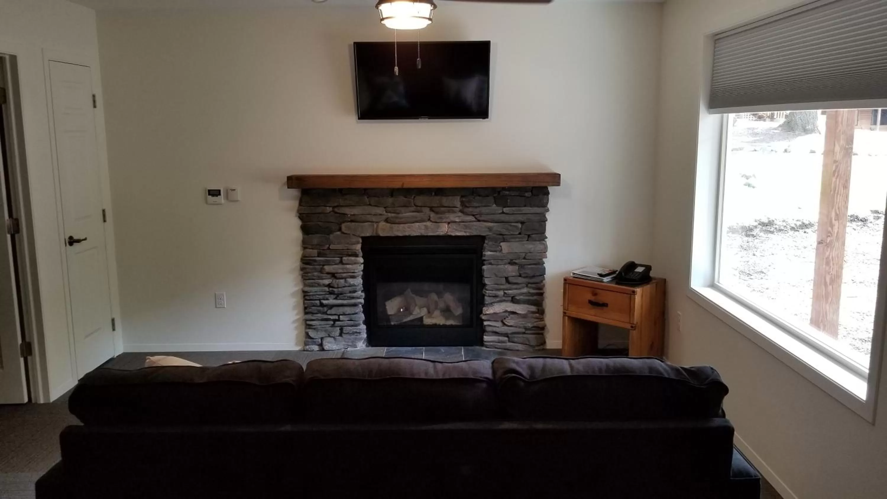 Living room in Eagle Cap Chalets
