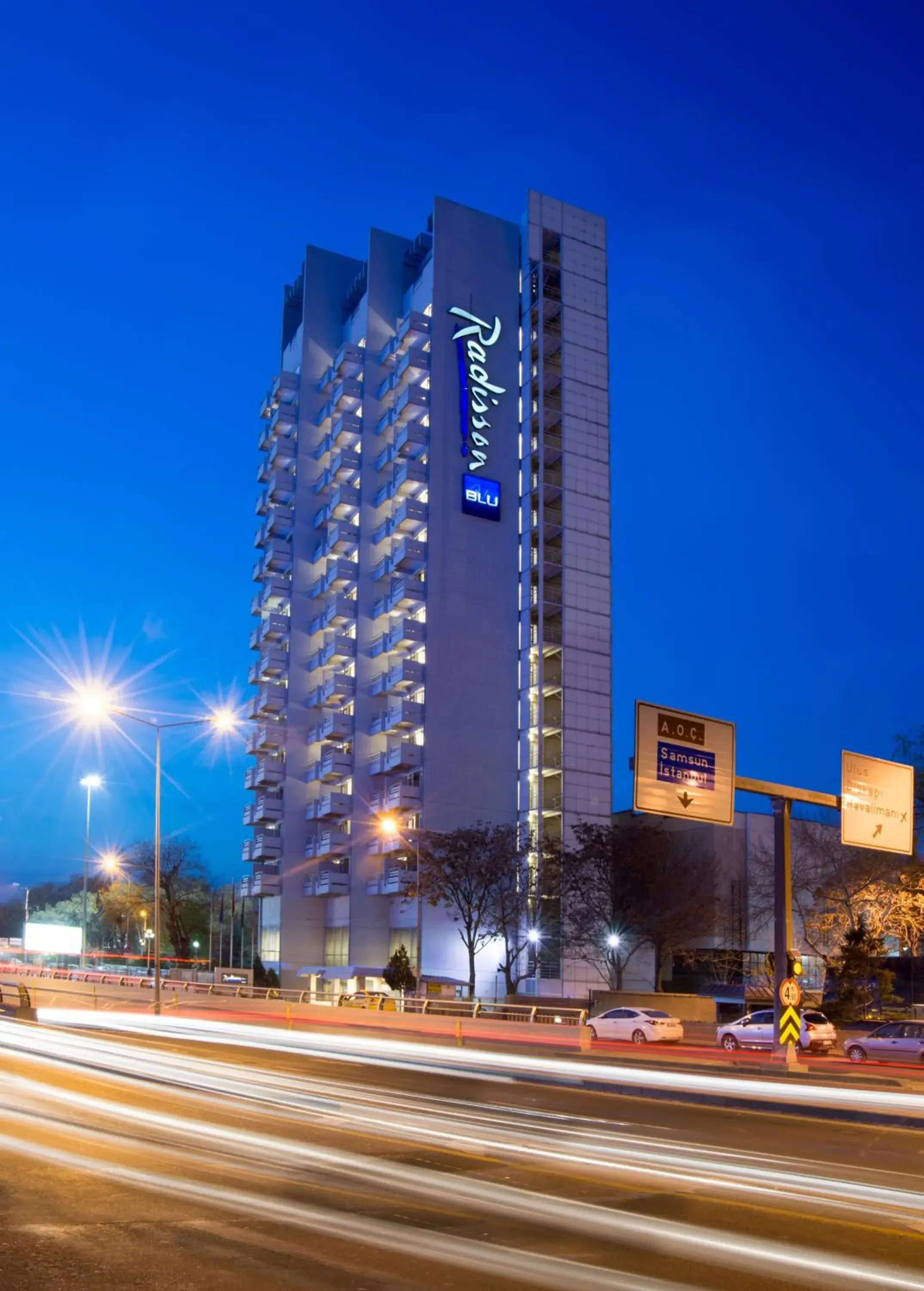 Facade/entrance, Property Building in Radisson Blu Hotel Ankara