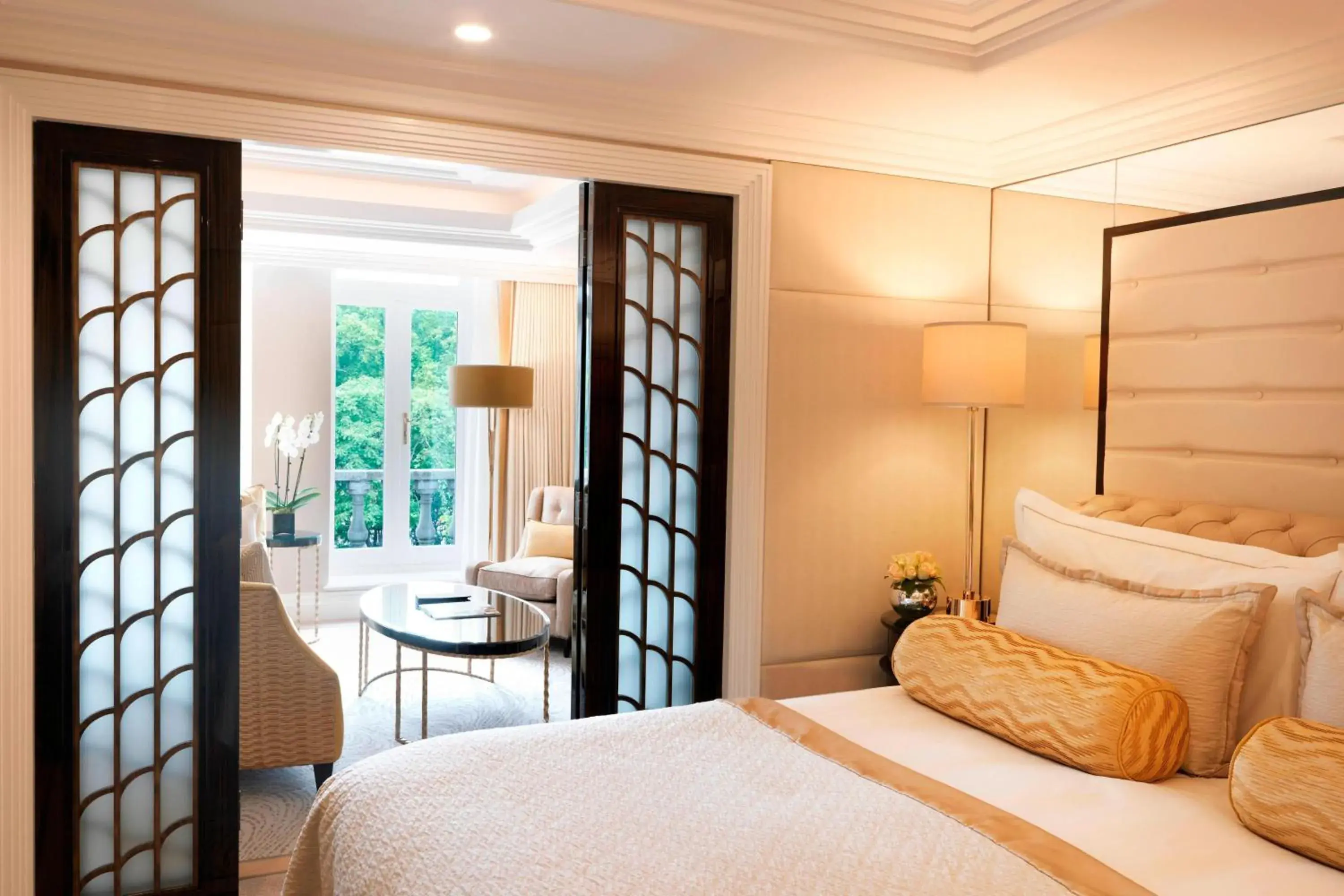Bedroom, Bed in The Wellesley Knightsbridge, a Luxury Collection Hotel, London