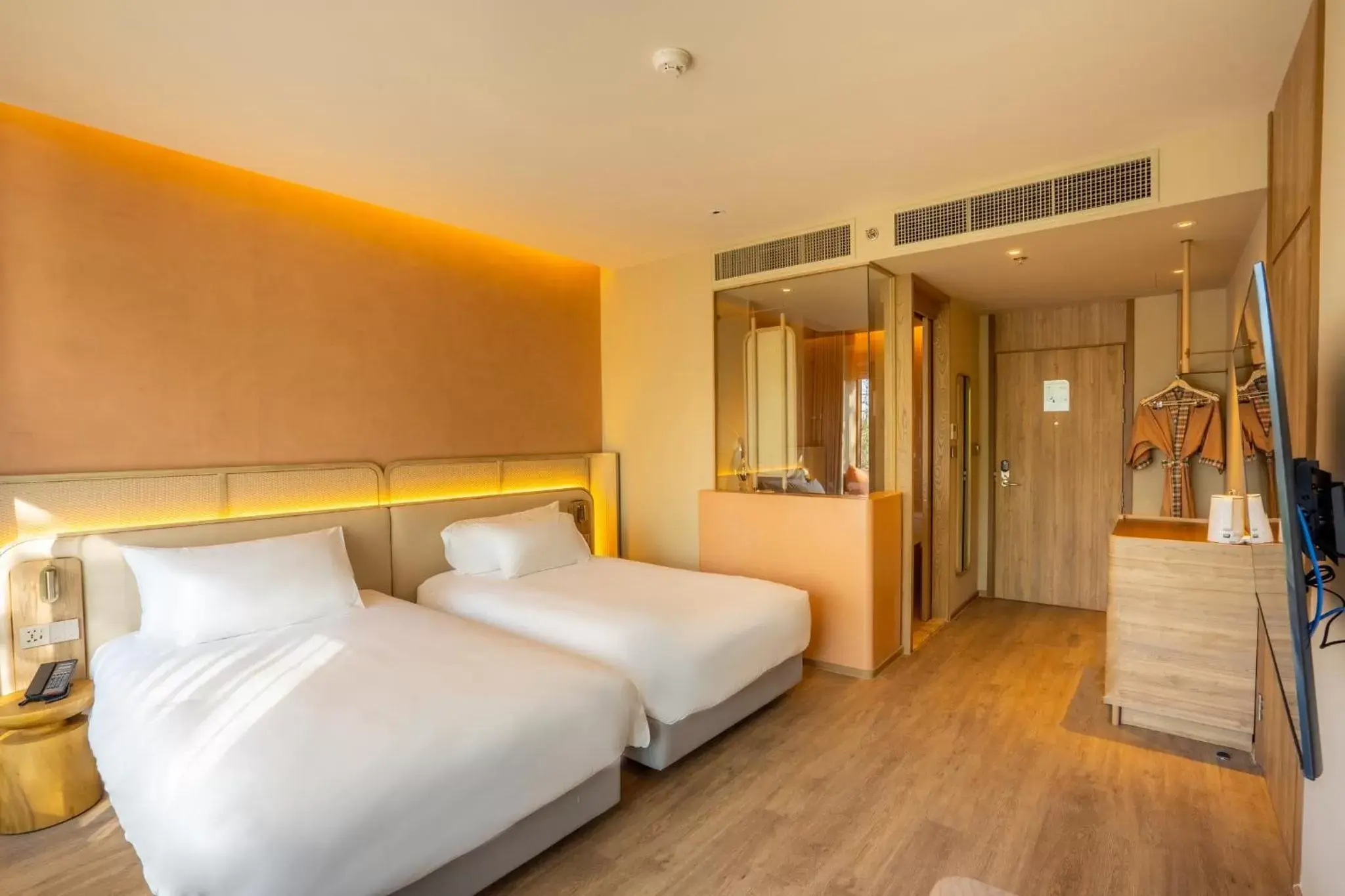 Photo of the whole room, Bed in Centara Ubon