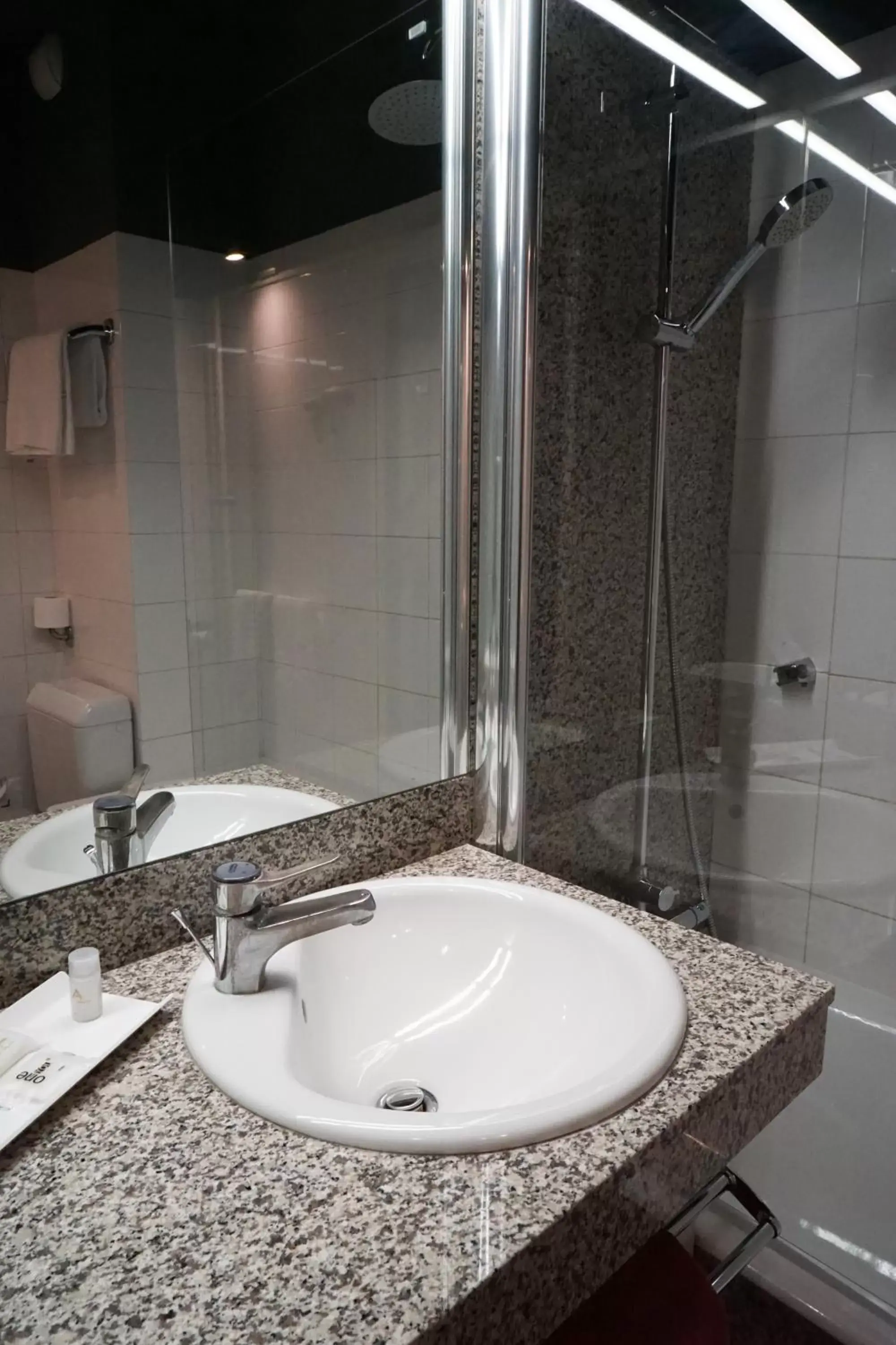 Shower, Bathroom in Hotel Gratte-Ciel Ariana