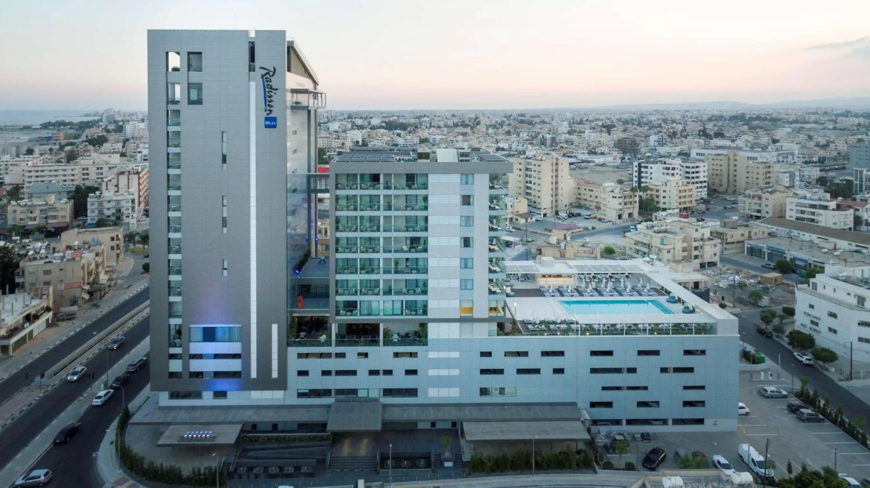 Property building in Radisson Blu Hotel, Larnaca