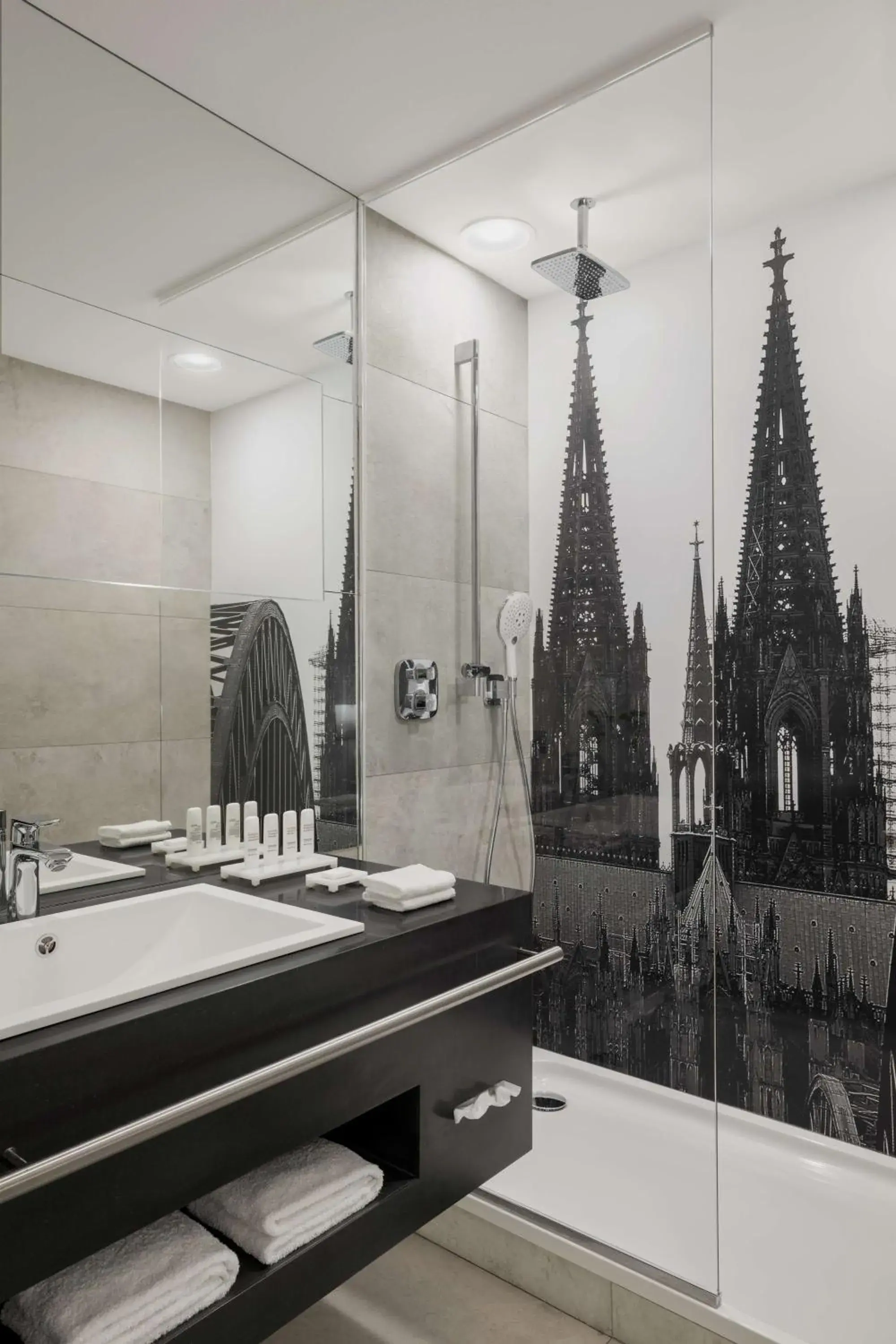 Bathroom in Radisson Blu Hotel, Cologne