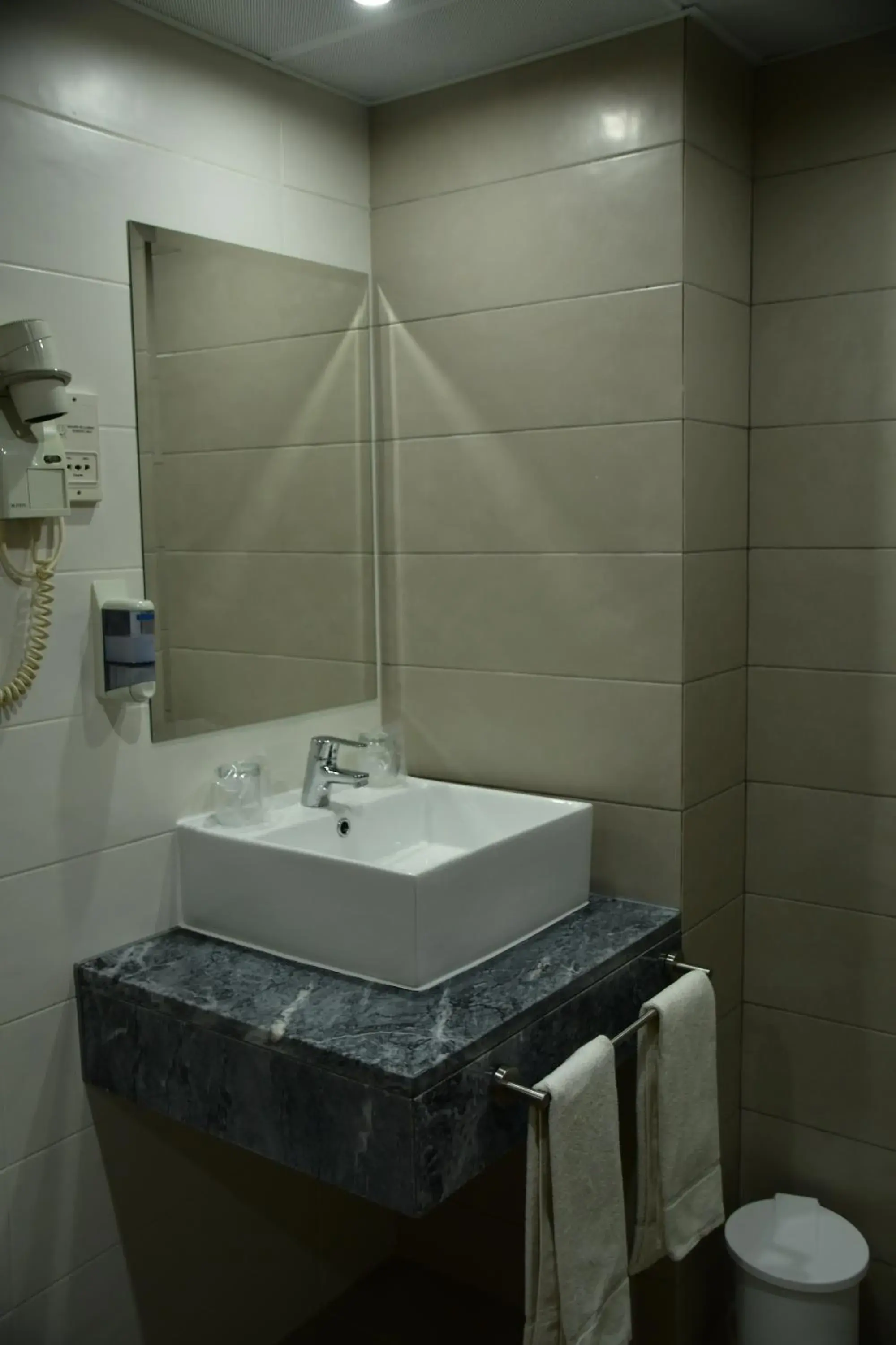 Bathroom in Hotel Anjos