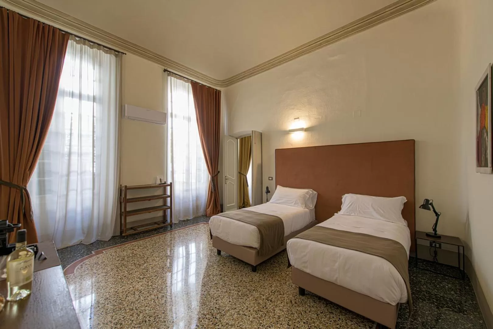 Bed in Palazzo Sertorio Suites