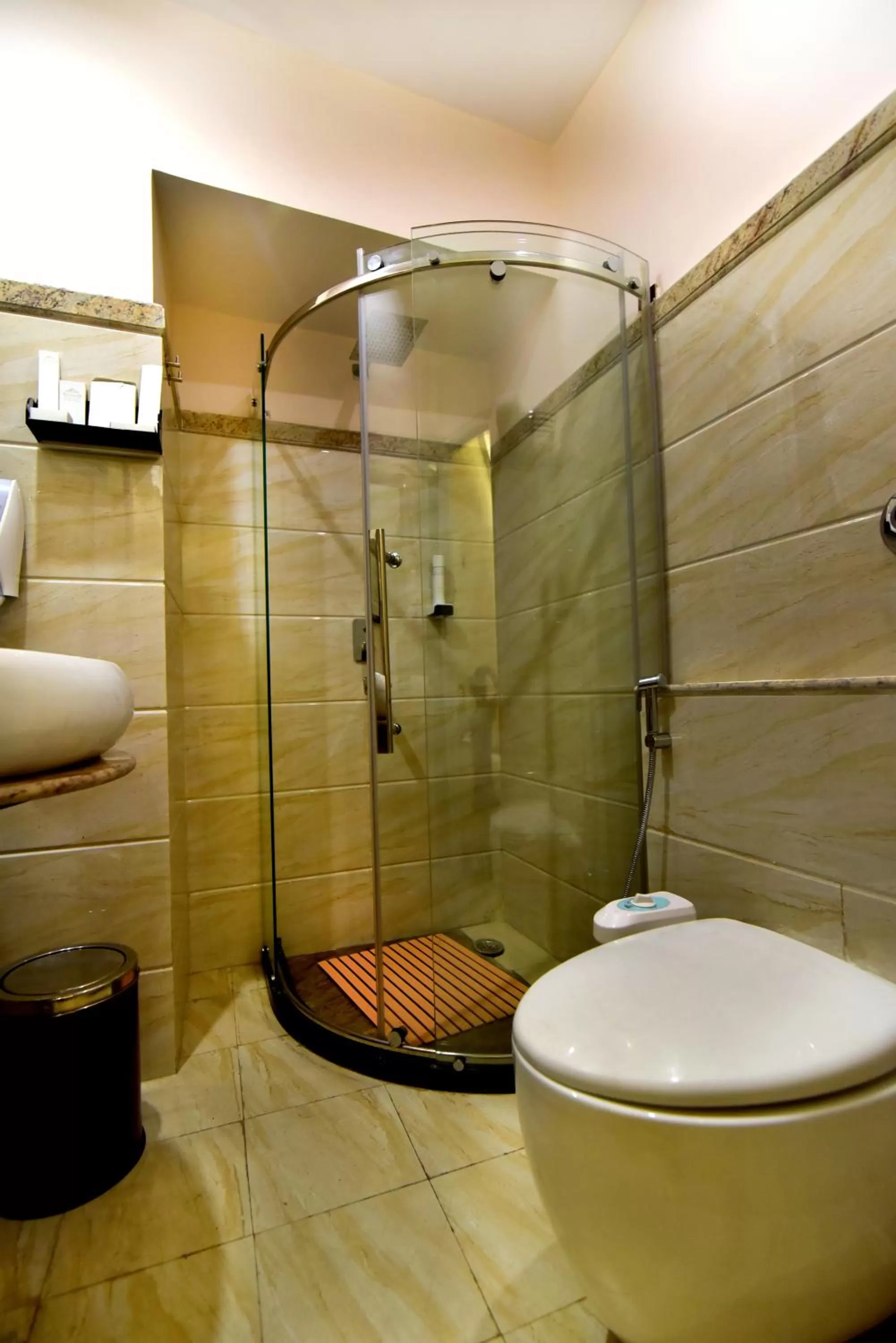 Shower in Hotel Kama International