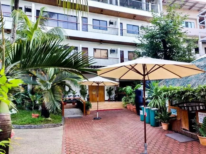 Property building in Jurias Garden Hotel