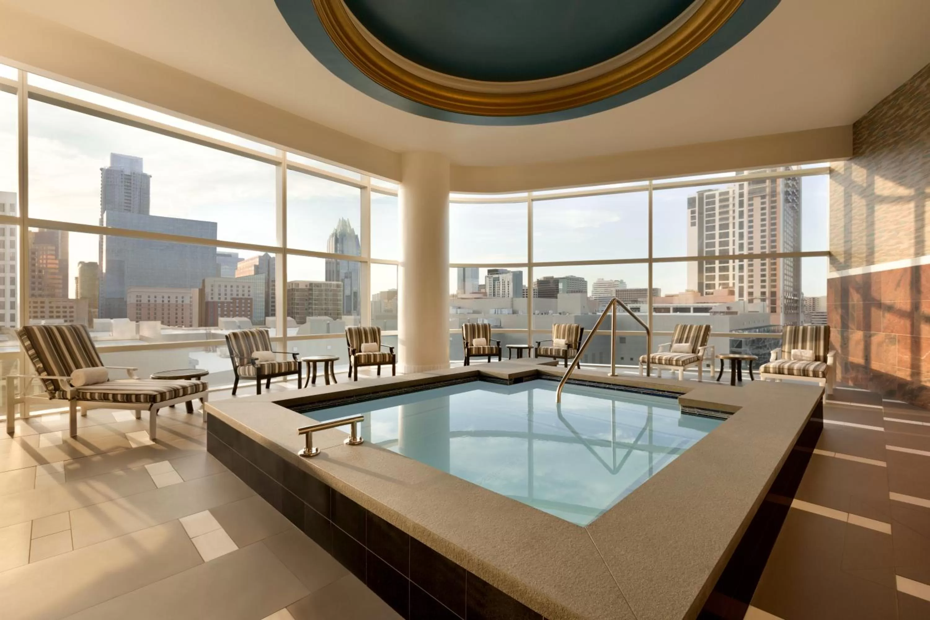 Solarium in Fairmont Austin Gold Experience