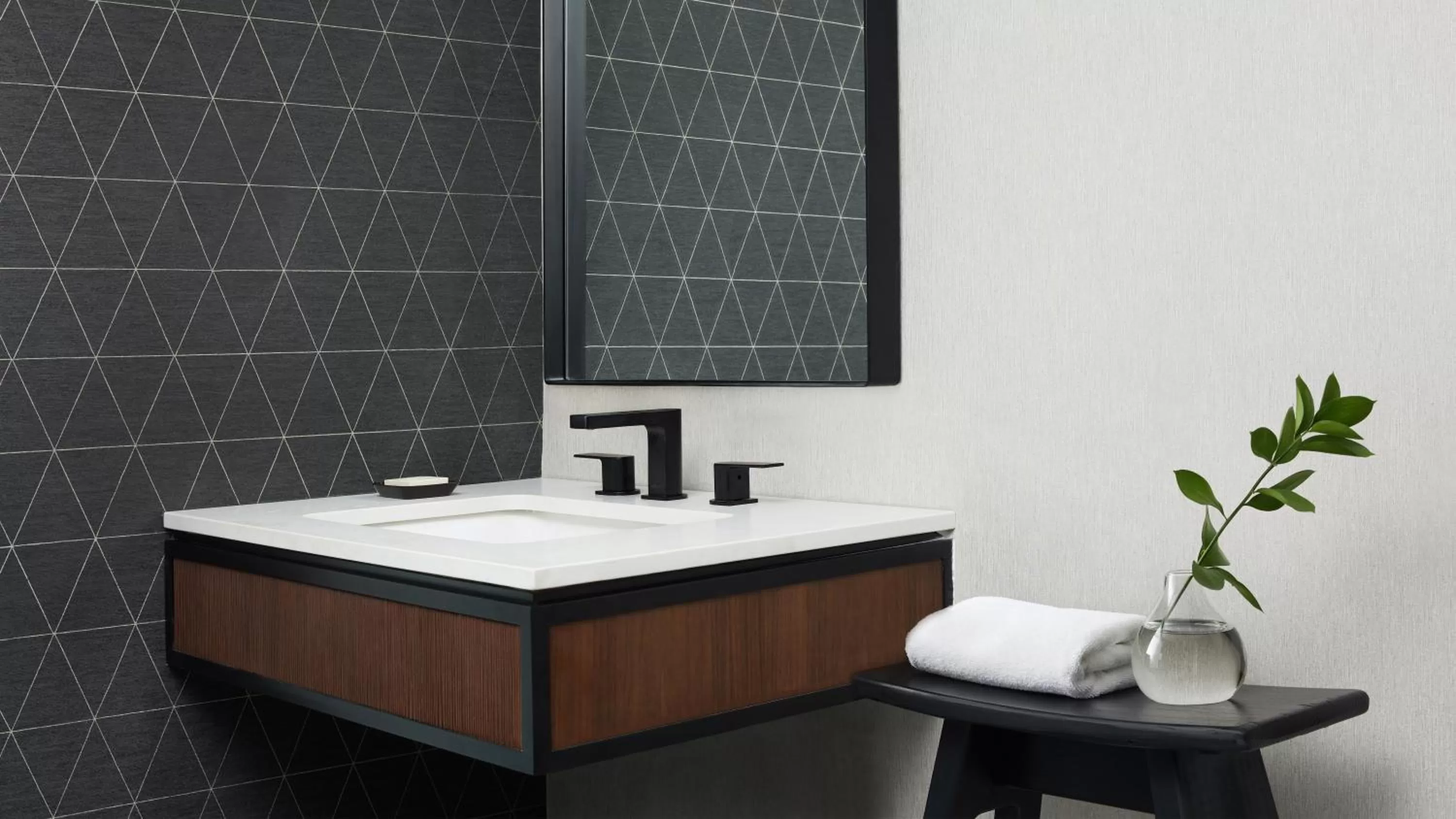 Bathroom in Kimpton Marlowe by IHG