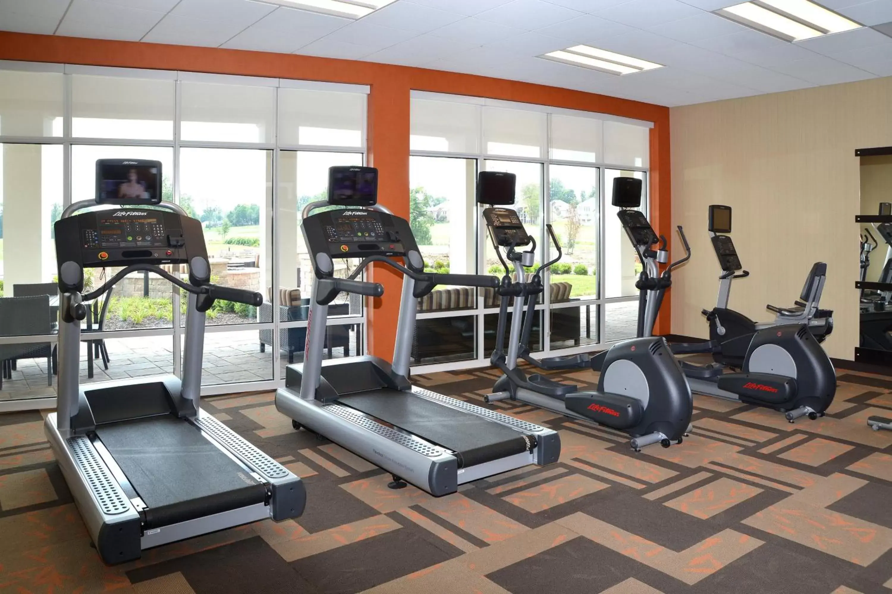 Fitness centre/facilities, Fitness Center/Facilities in Courtyard by Marriott Youngstown Canfield