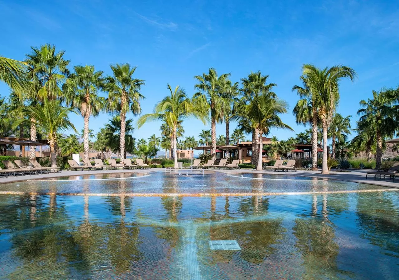 Swimming pool in Villa del Palmar at the Islands of Loreto