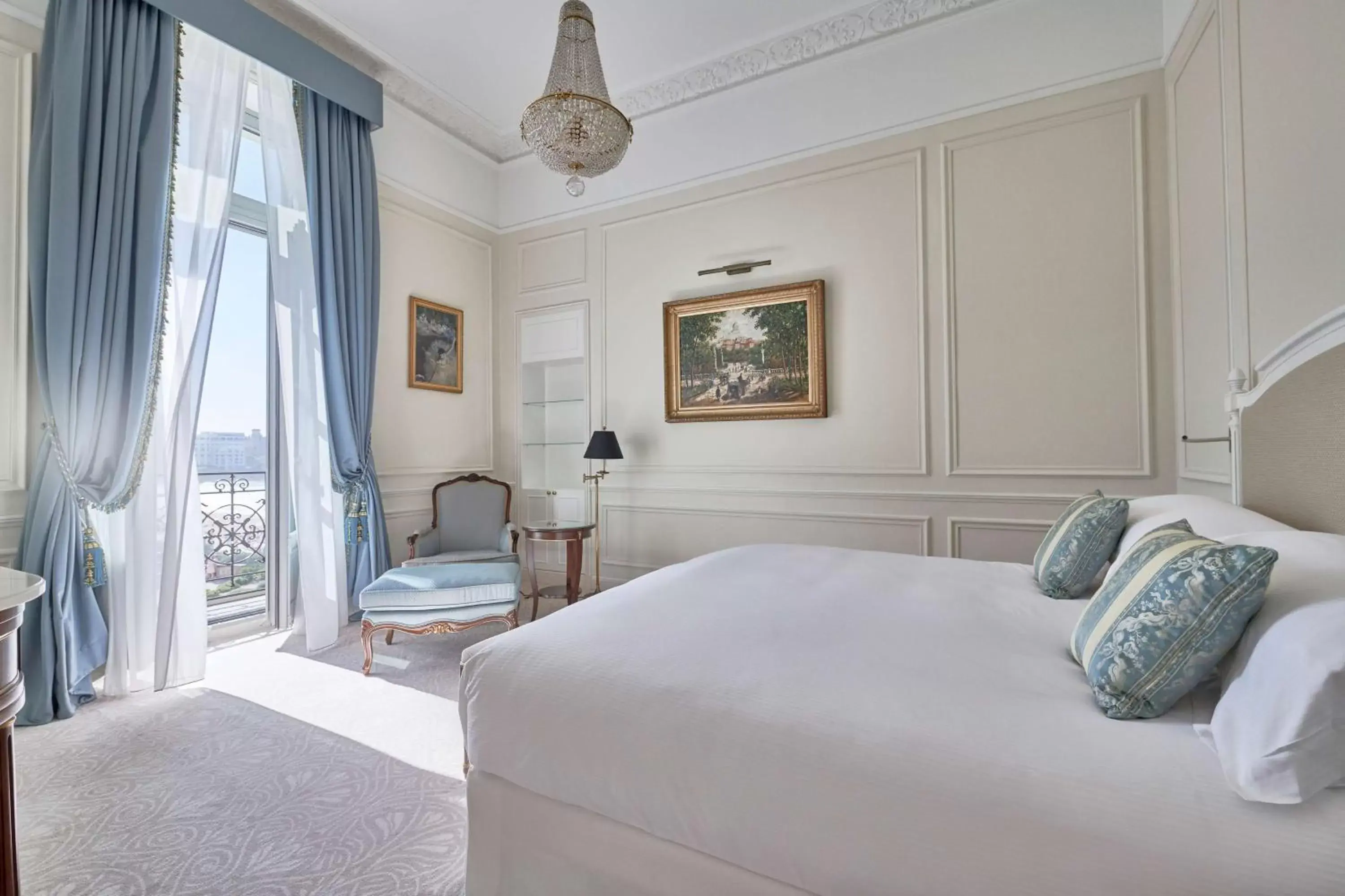 Photo of the whole room, Bed in Hôtel du Palais Biarritz, in The Unbound Collection by Hyatt
