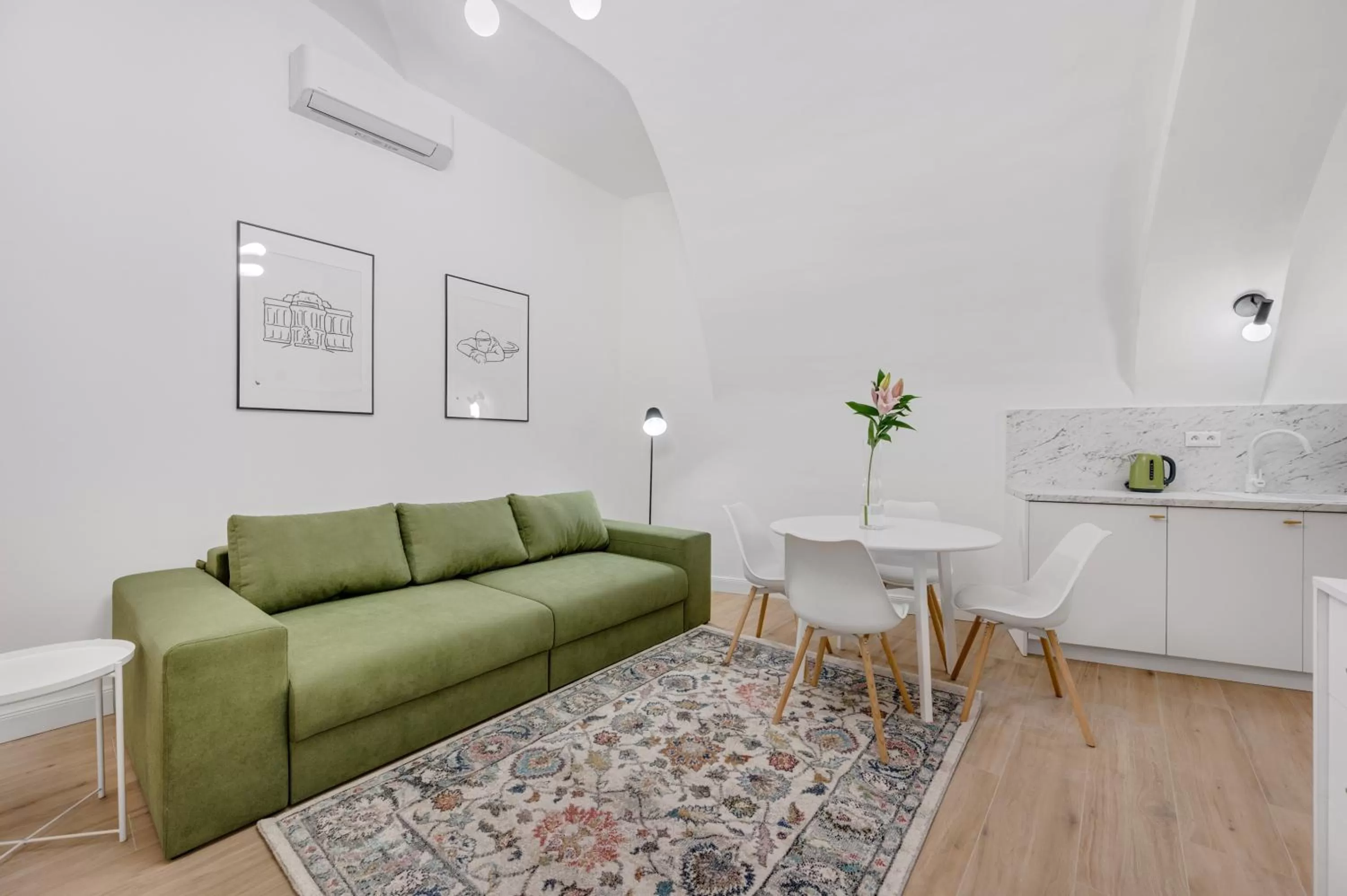 Living room in Palace Apartments