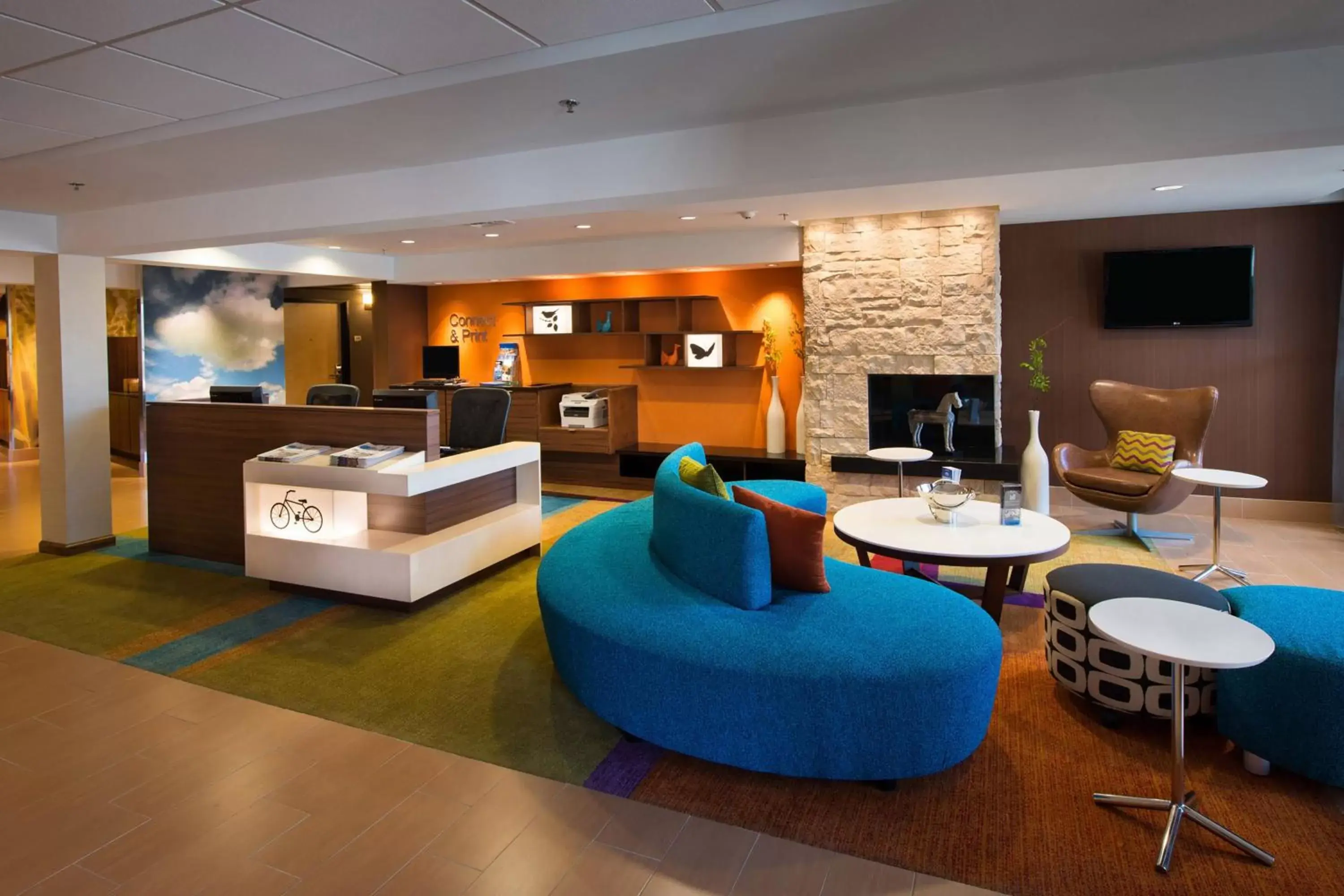 Lobby or reception in Fairfield Inn & Suites by Marriott Gainesville
