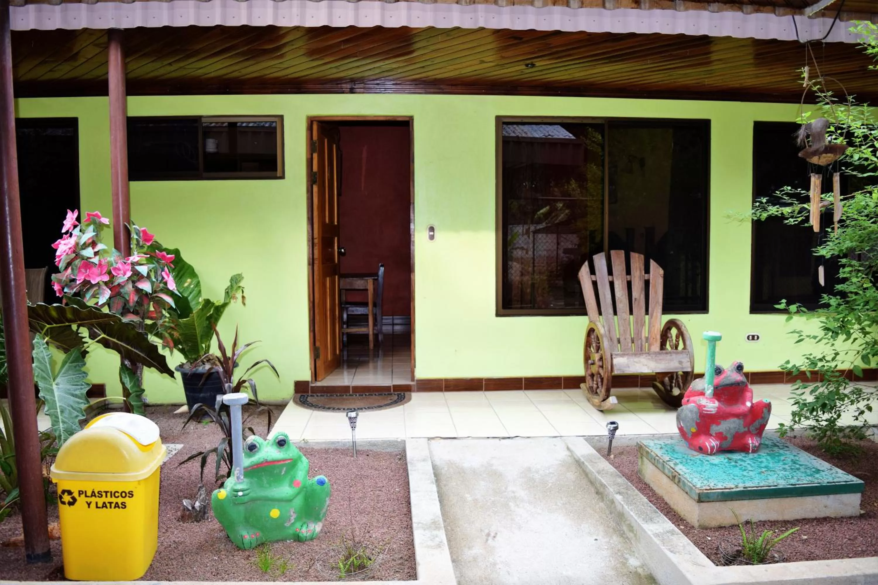 Patio in Hotel Villa Hermosa